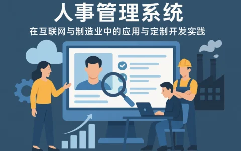 人事管理系统在互联网与制造业中的应用与定制开发实践