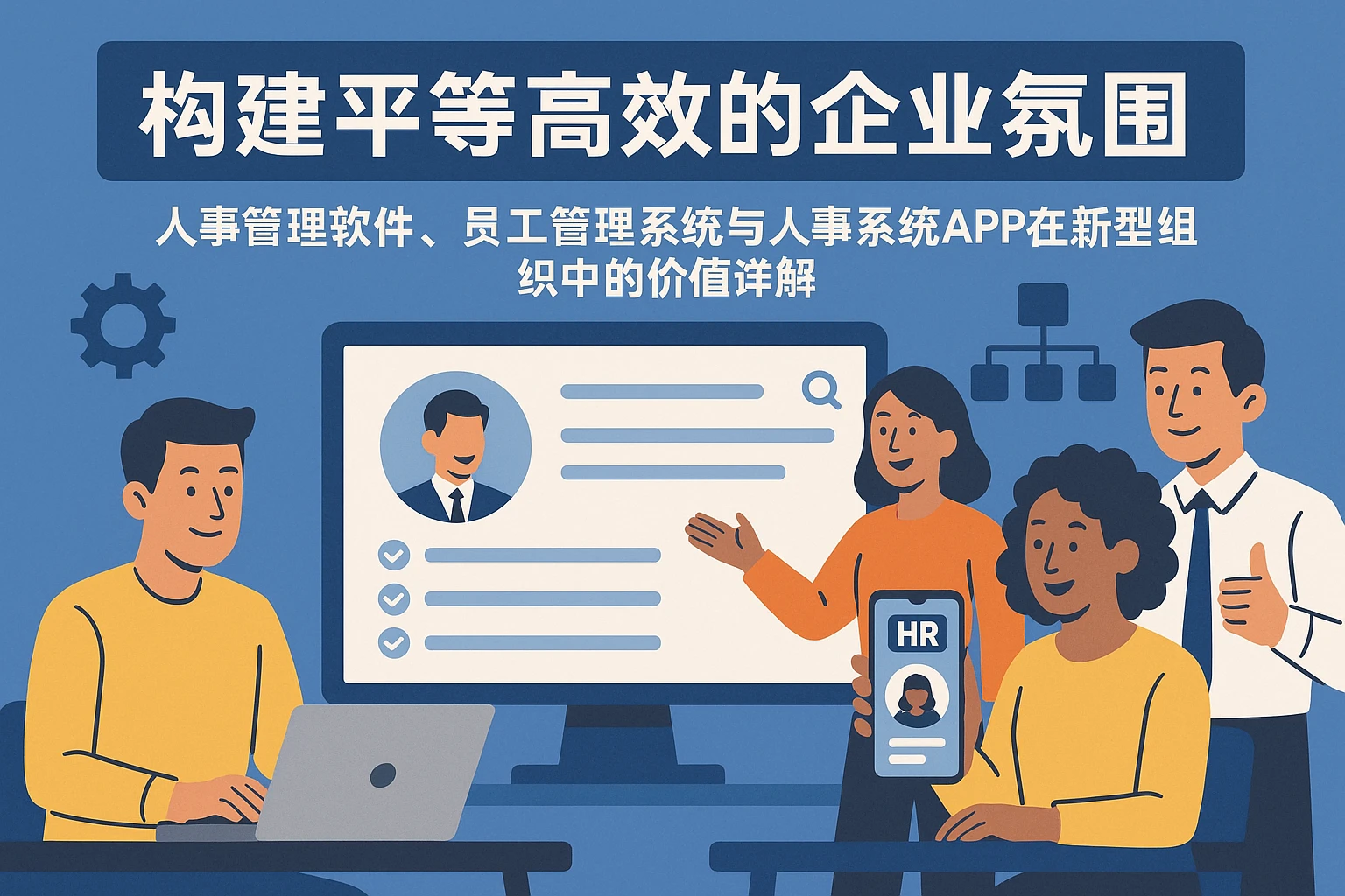 构建平等高效的企业氛围——人事管理软件、员工管理系统与人事系统APP在新型组织中的价值详解