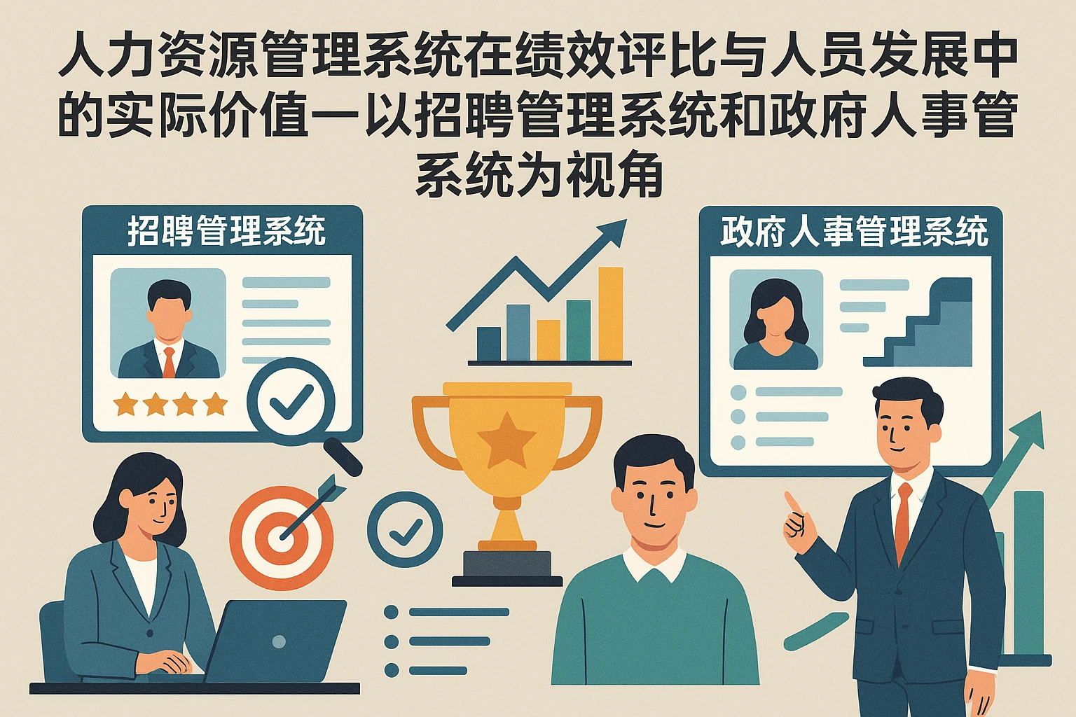 人力资源管理系统在绩效评比与人员发展中的实际价值 —— 以招聘管理系统和政府人事管理系统为视角