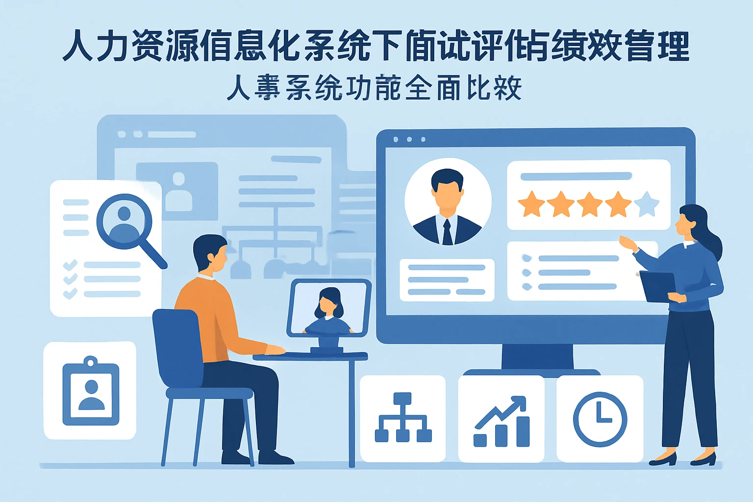 人力资源信息化系统下的面试评估与绩效管理——人事系统功能全面比较