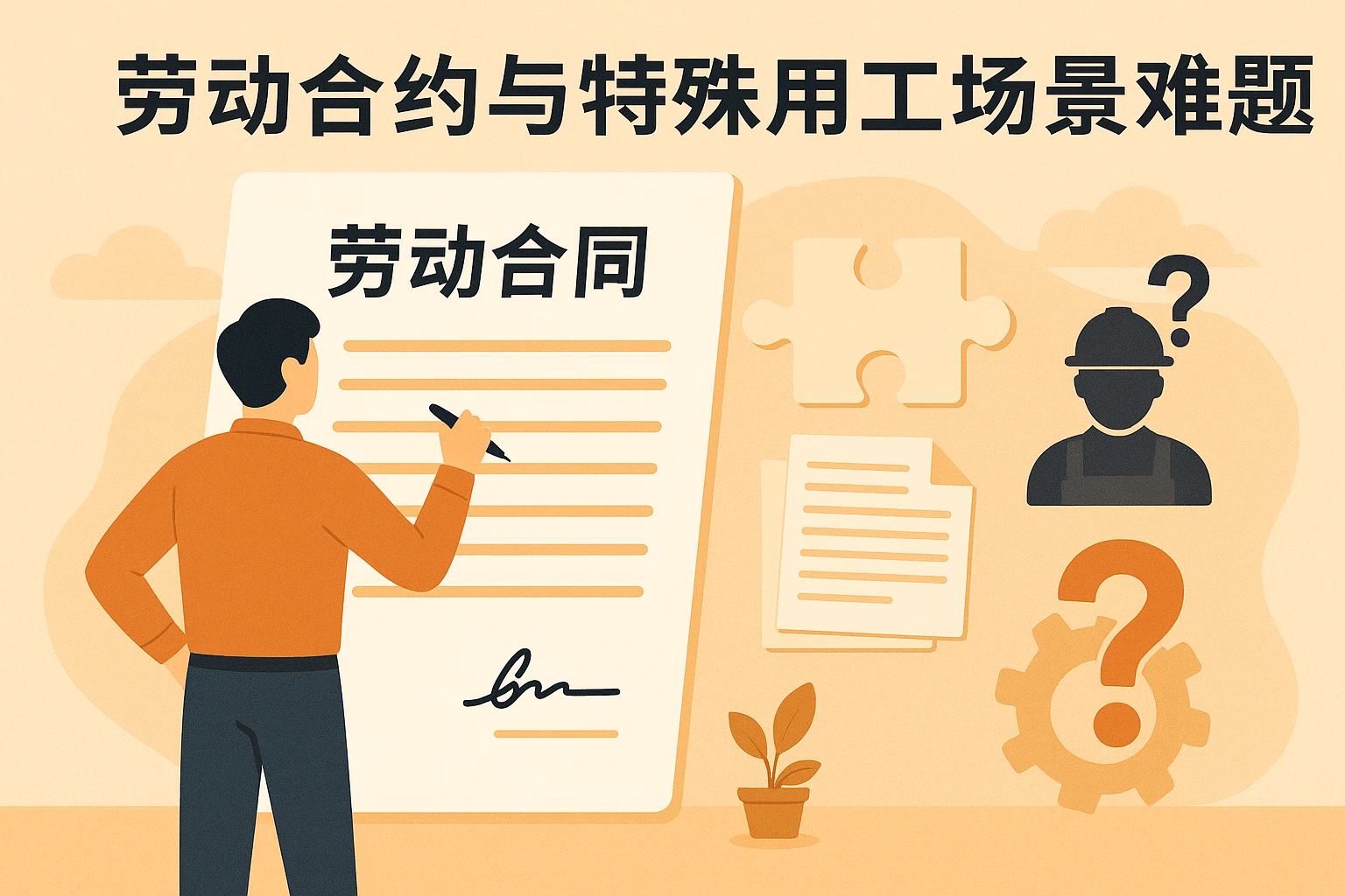 劳动合约与特殊用工场景难题