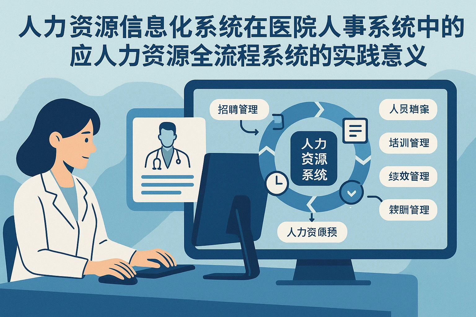人力资源信息化系统在医院人事系统中的应用与人力资源全流程系统的实践意义