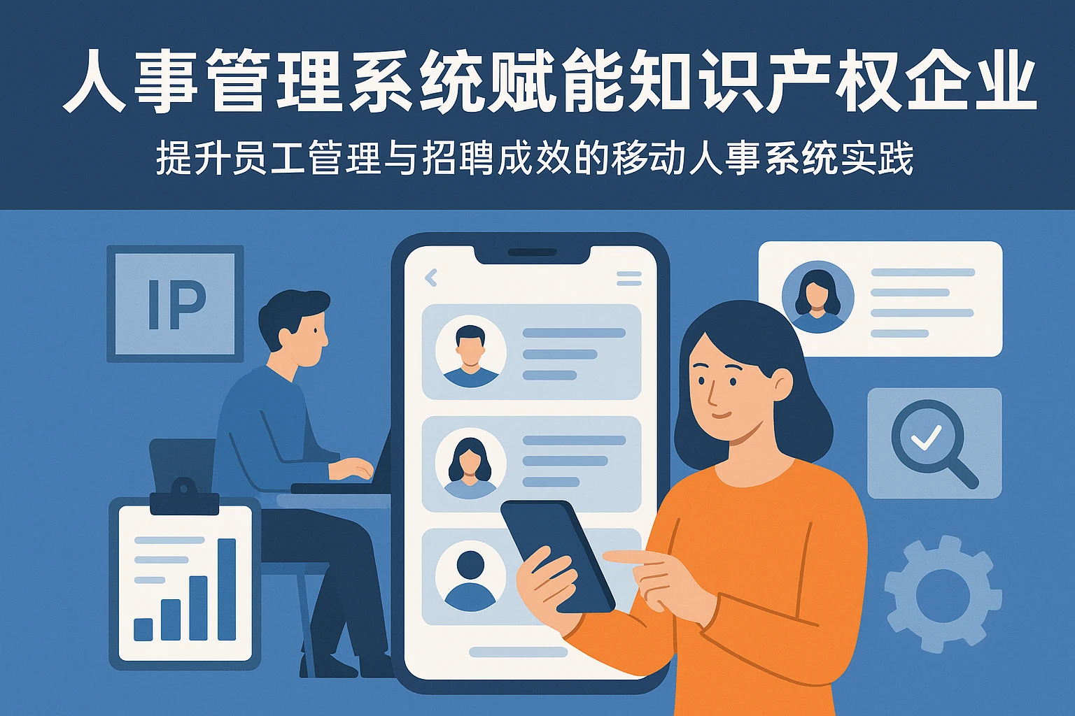 人事管理系统赋能知识产权企业：提升员工管理与招聘成效的移动人事系统实践