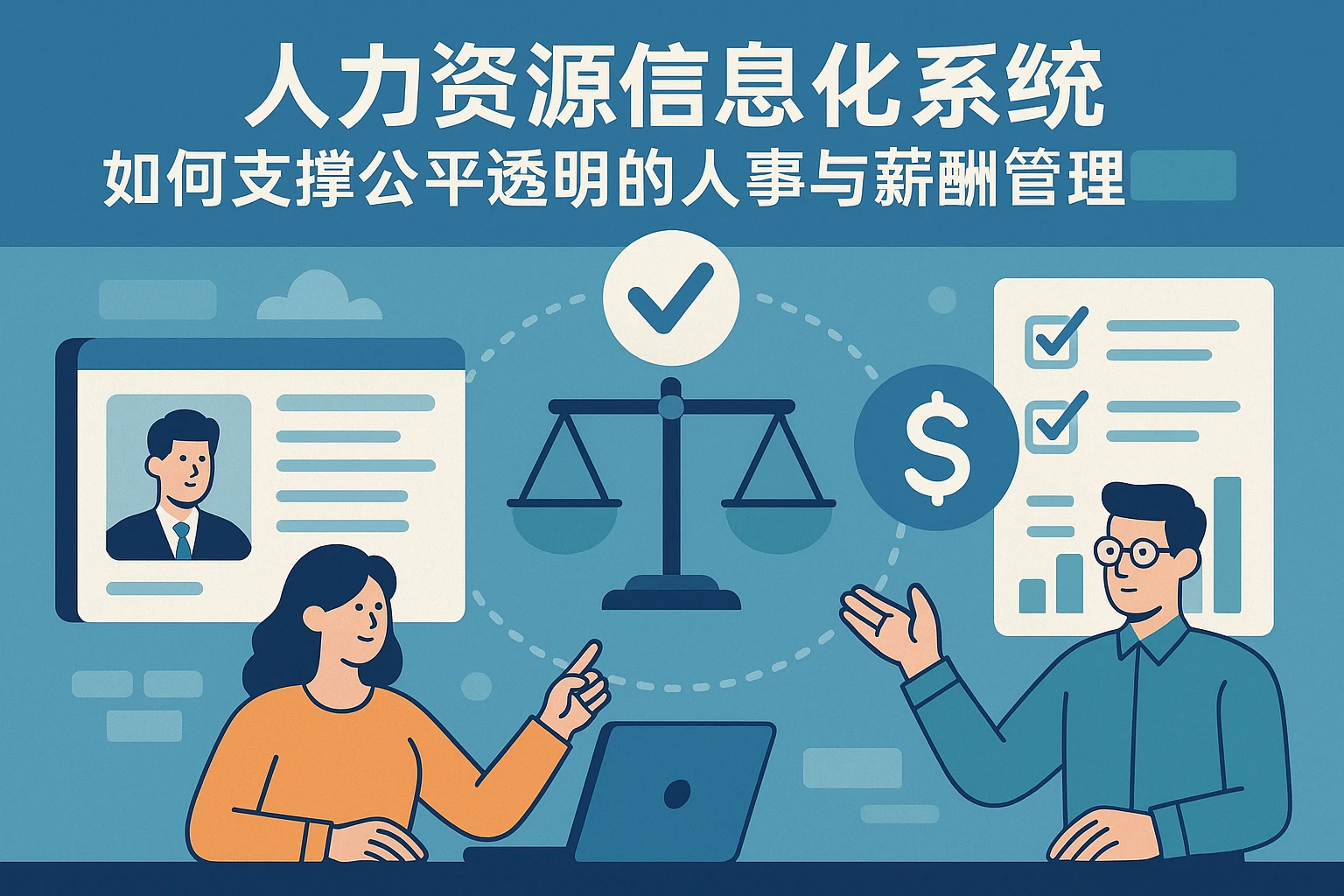人力资源信息化系统如何支撑公平透明的人事与薪酬管理