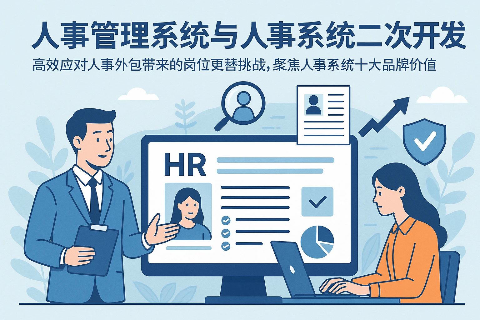 人事管理系统与人事系统二次开发——高效应对人事外包带来的岗位更替挑战，聚焦人事系统十大品牌价值