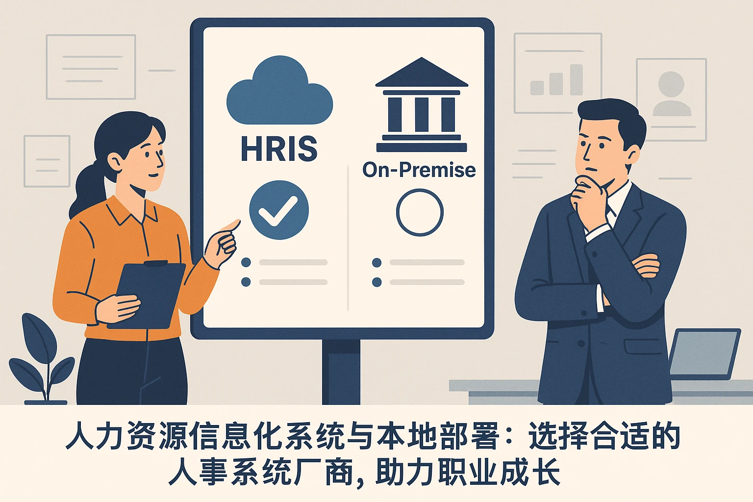 人力资源信息化系统与本地部署：选择合适的人事系统厂商，助力职业成长