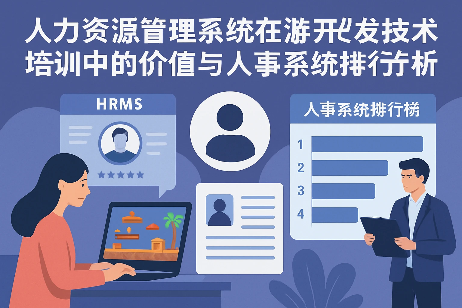 人力资源管理系统在游戏开发技术培训中的价值与人事系统排行榜分析