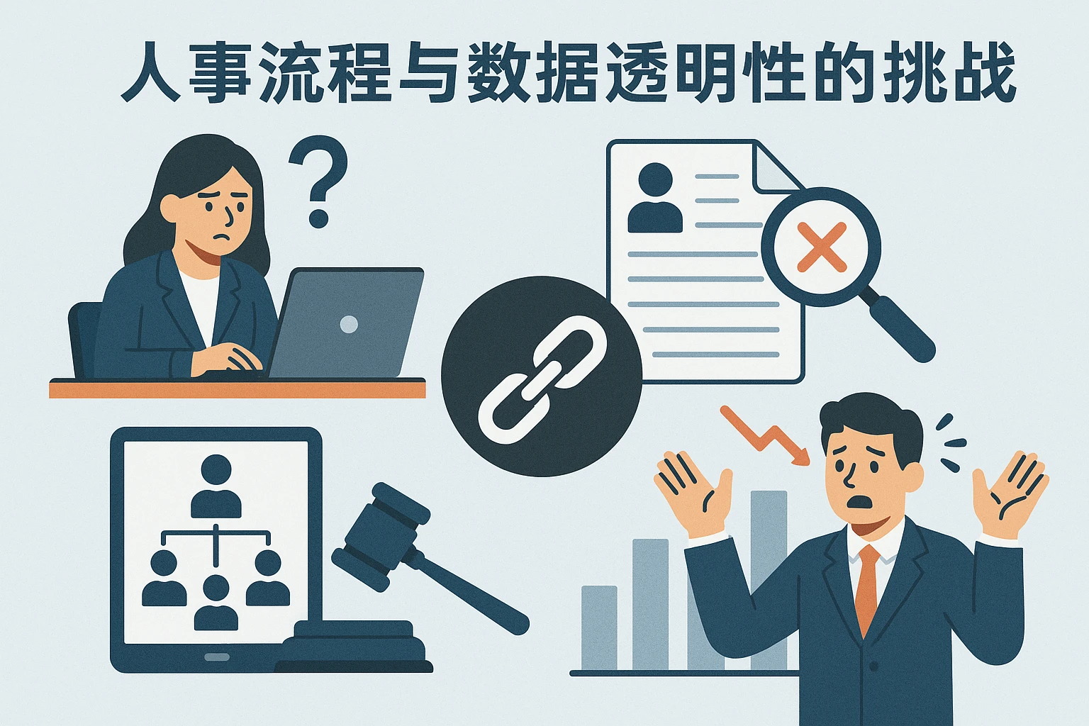 人事流程与数据透明性的挑战