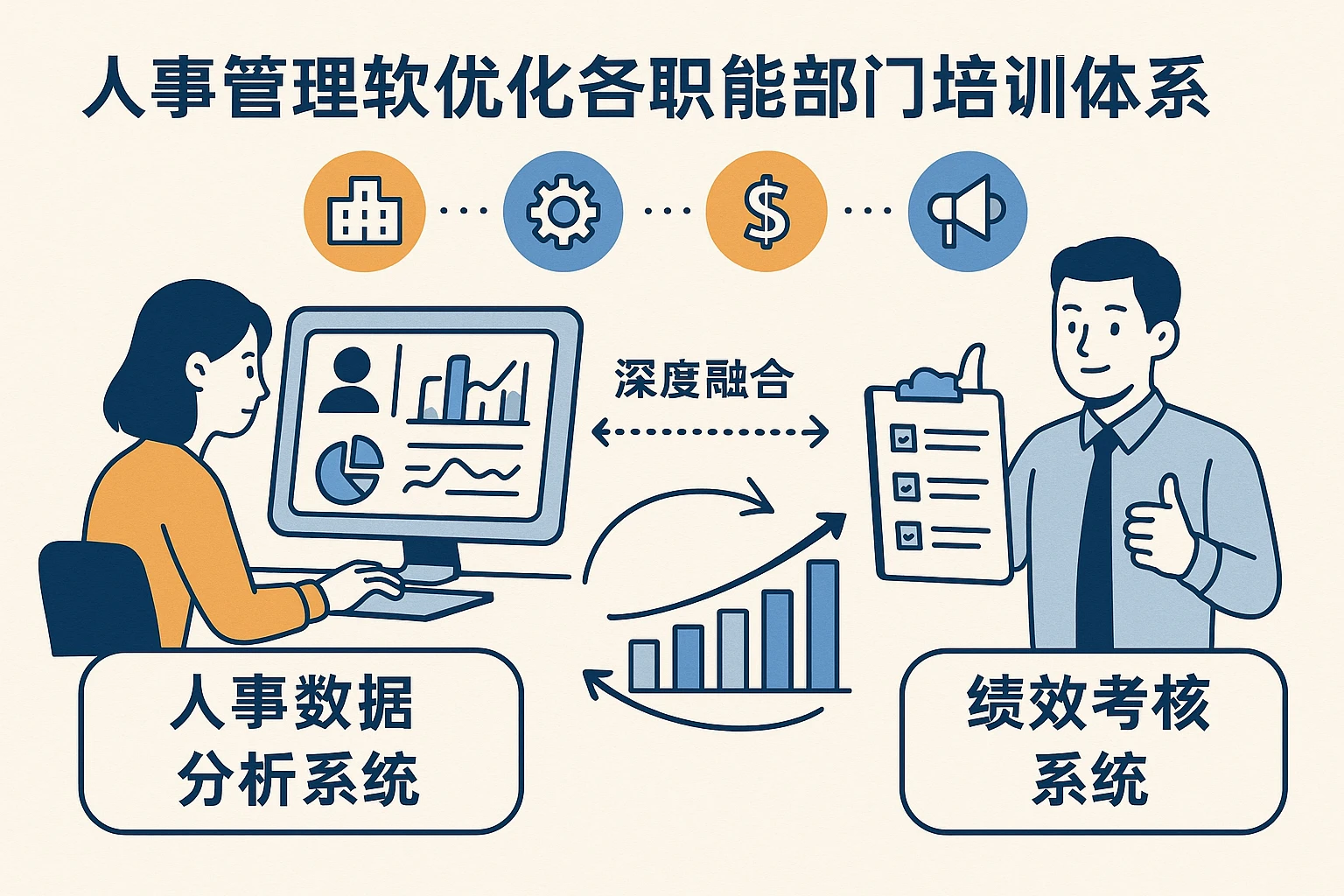 人事管理软件优化各职能部门培训体系：人事数据分析系统与绩效考核系统的深度融合