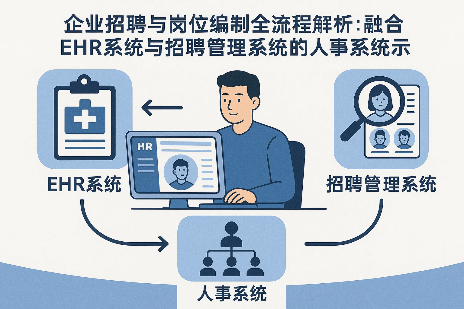 企业招聘与岗位编制全流程解析：融合EHR系统与招聘管理系统的人事系统演示