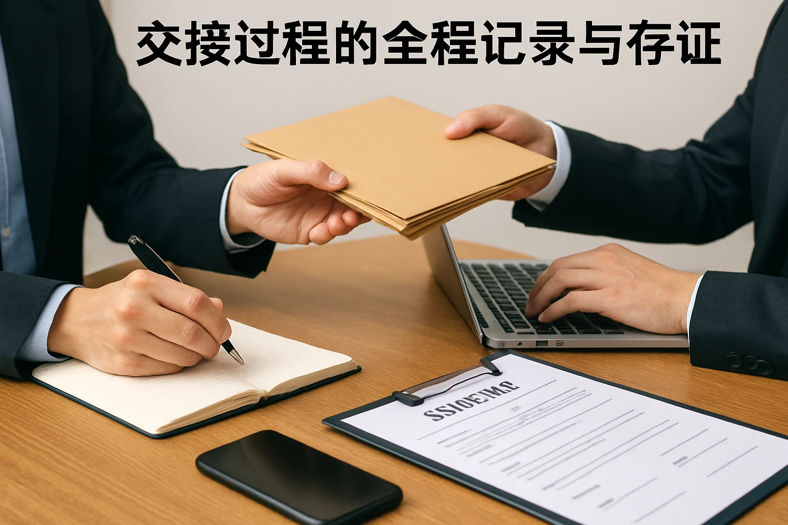 交接过程的全程记录与存证