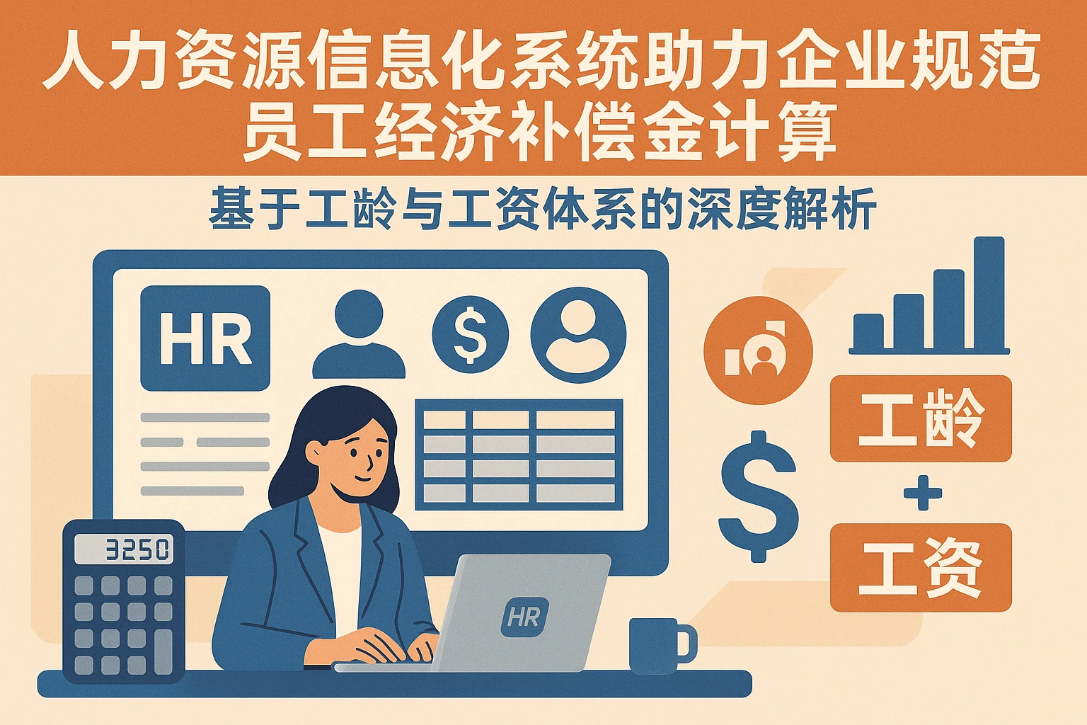 人力资源信息化系统助力企业规范员工经济补偿金计算——基于工龄与工资体系的深度解析