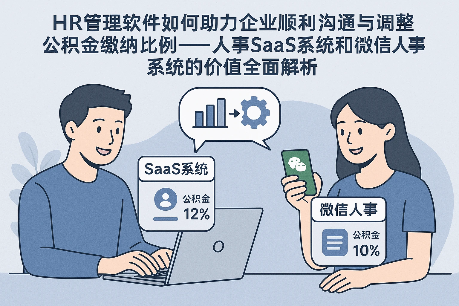 HR管理软件如何助力企业顺利沟通与调整公积金缴纳比例——人事SaaS系统和微信人事系统的价值全面解析