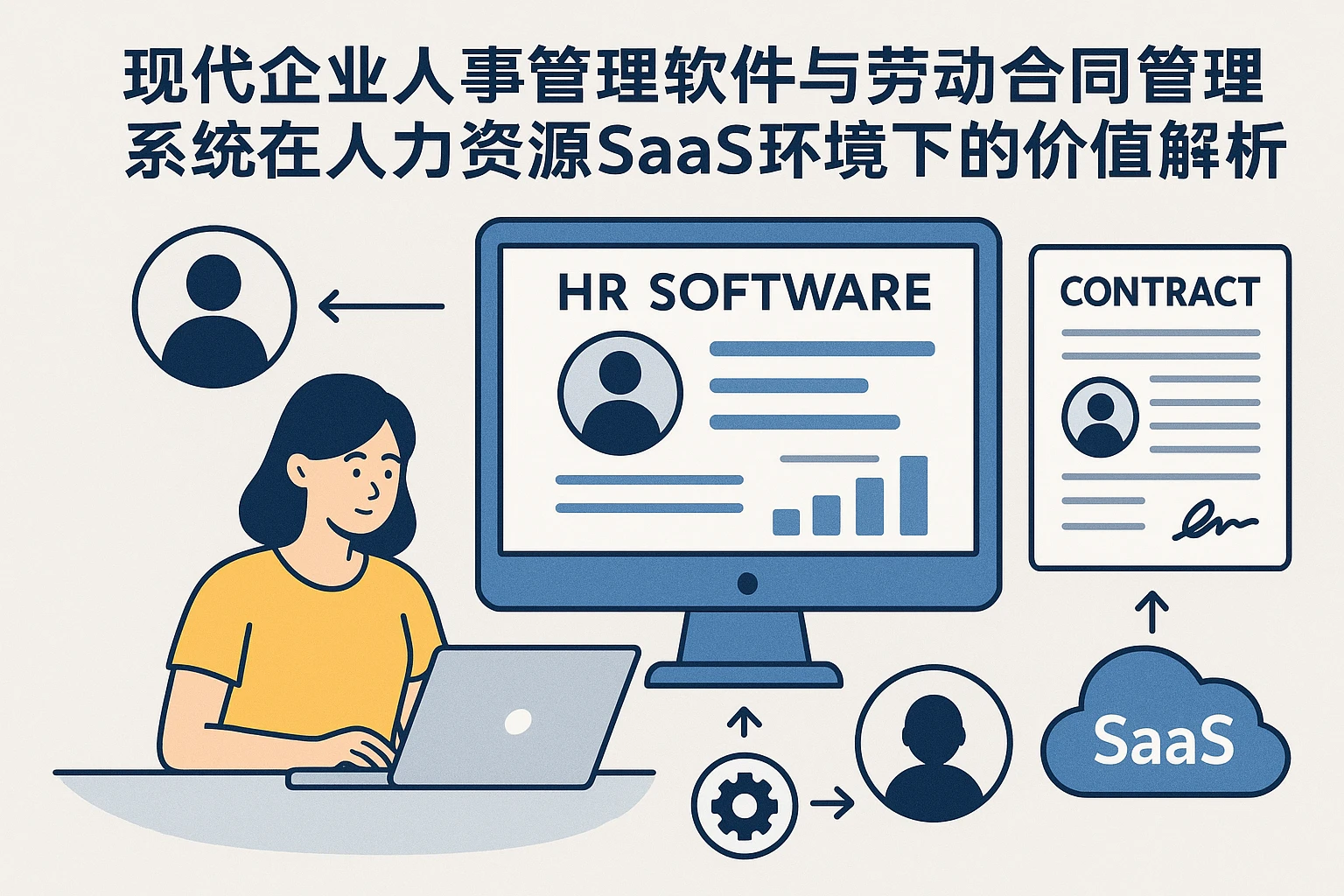 现代企业人事管理软件与劳动合同管理系统在人力资源SaaS环境下的价值解析