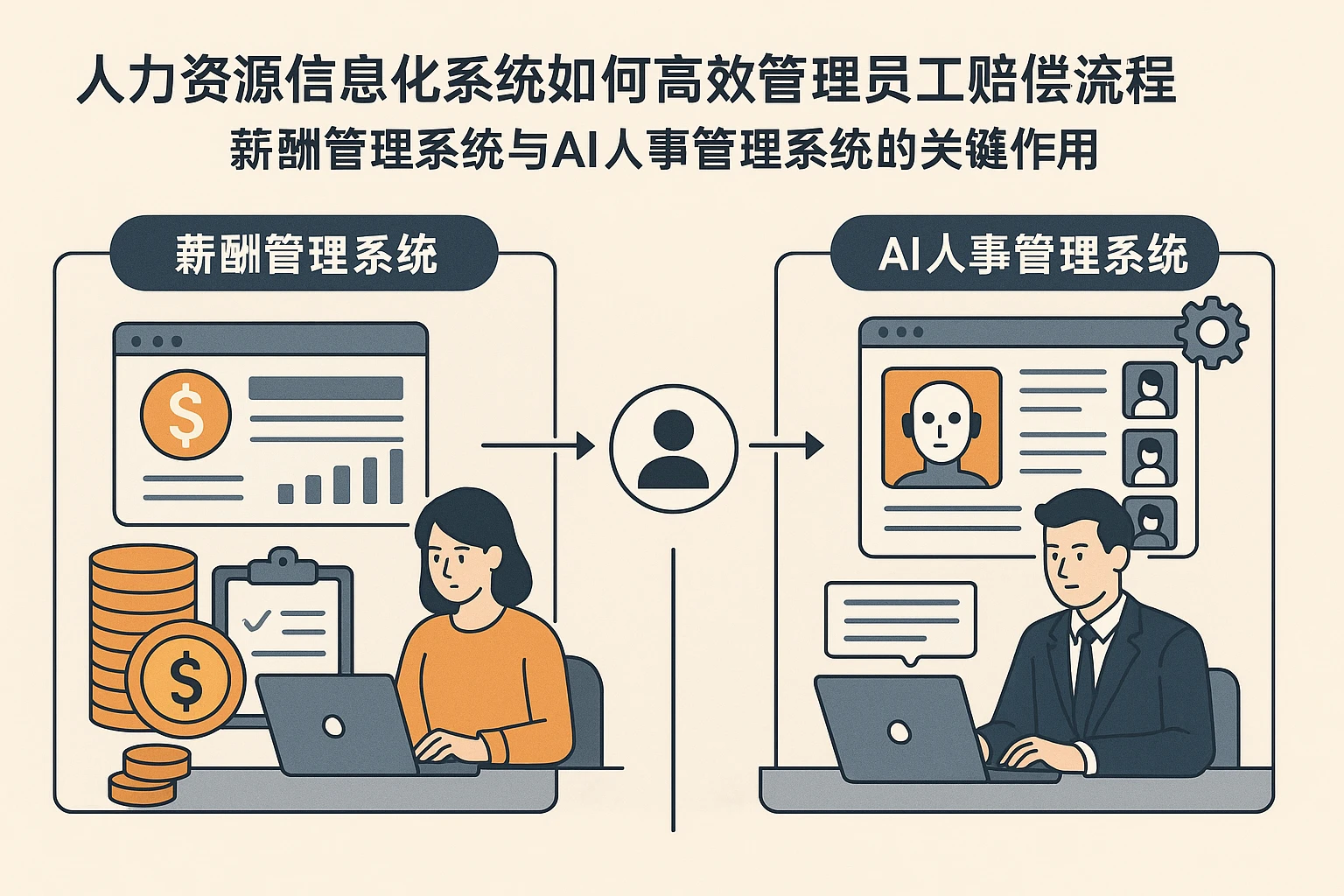 人力资源信息化系统如何高效管理员工赔偿流程：薪酬管理系统与AI人事管理系统的关键作用
