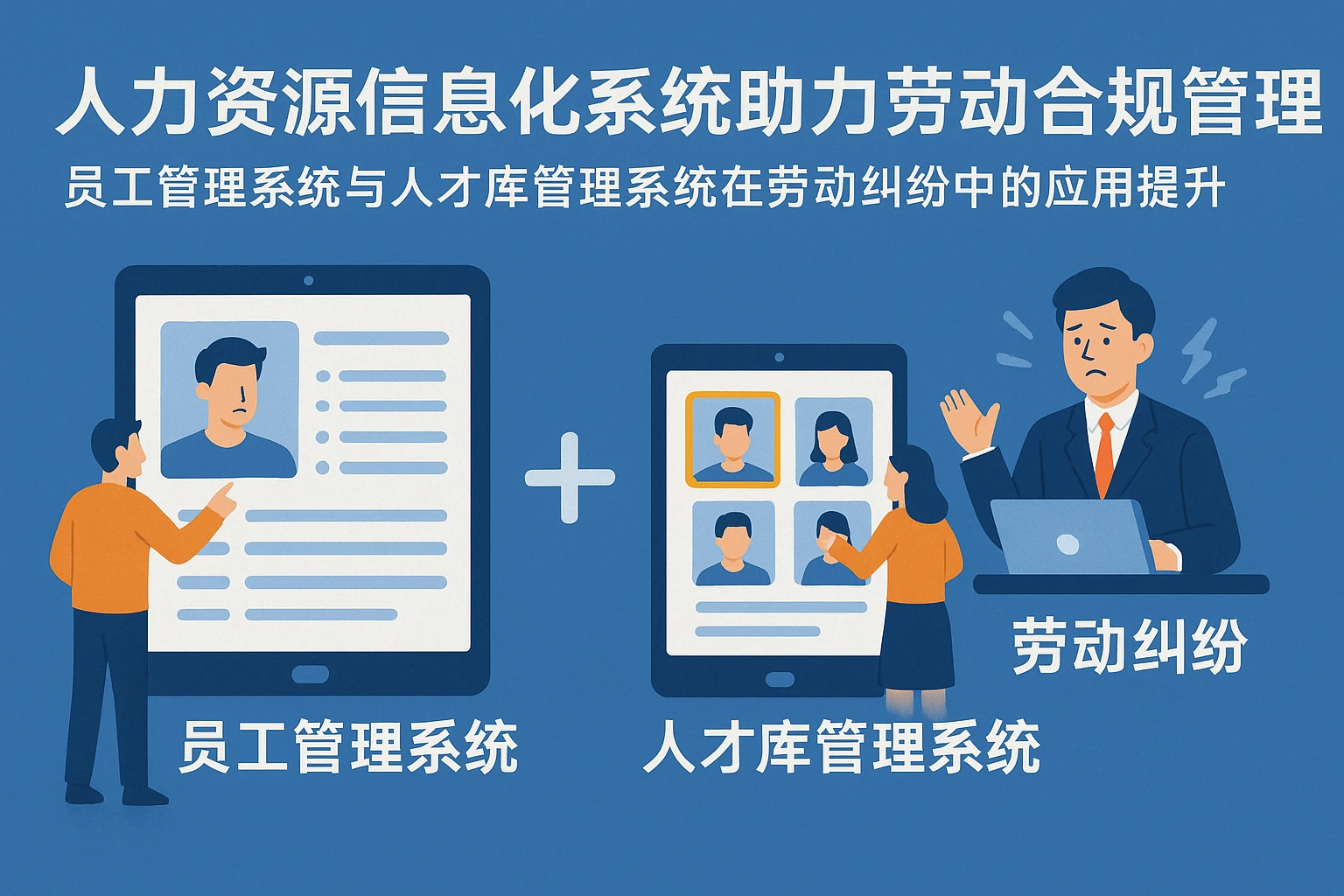 人力资源信息化系统助力劳动合规管理——员工管理系统与人才库管理系统在劳动纠纷中的应用提升