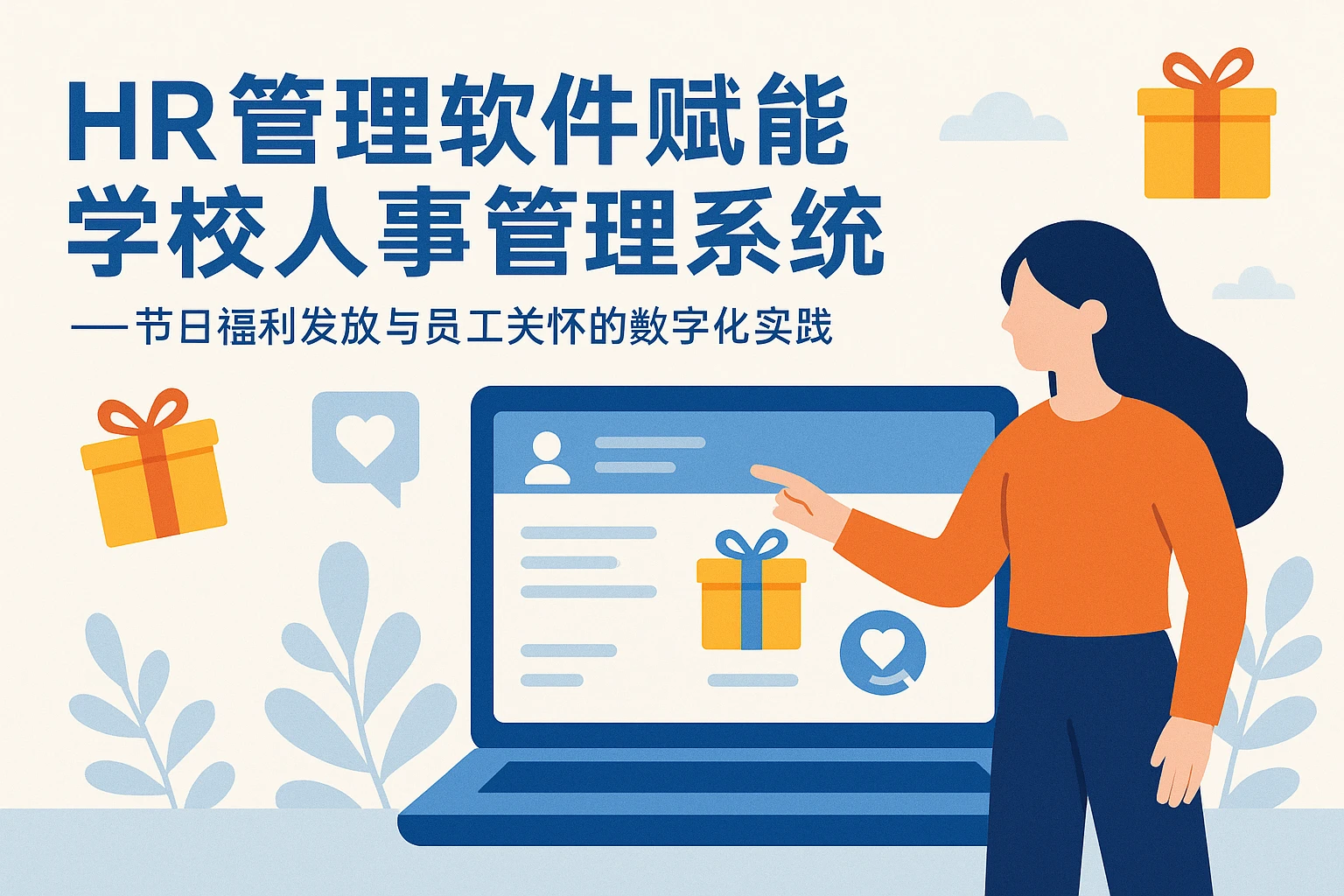 HR管理软件赋能学校人事管理系统——节日福利发放与员工关怀的数字化实践
