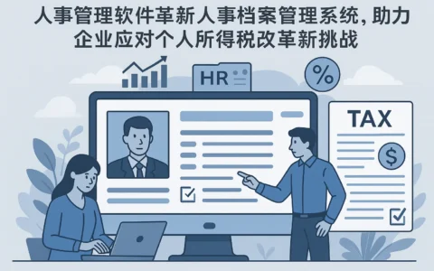 人事管理软件革新人事档案管理系统，助力企业应对个人所得税改革新挑战