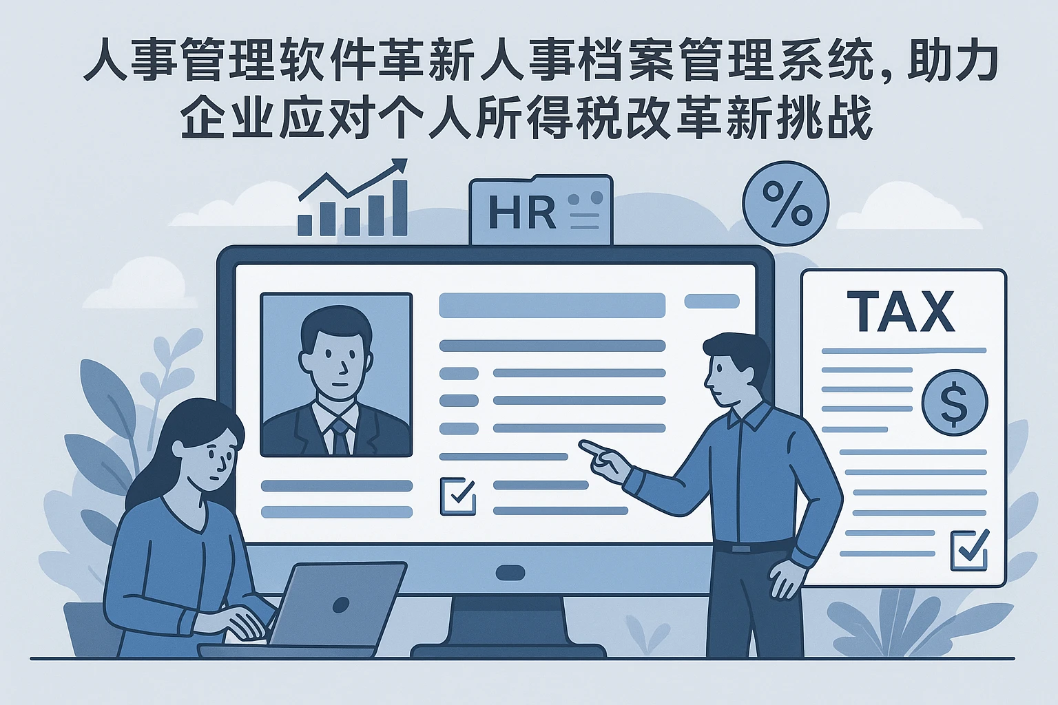 人事管理软件革新人事档案管理系统，助力企业应对个人所得税改革新挑战