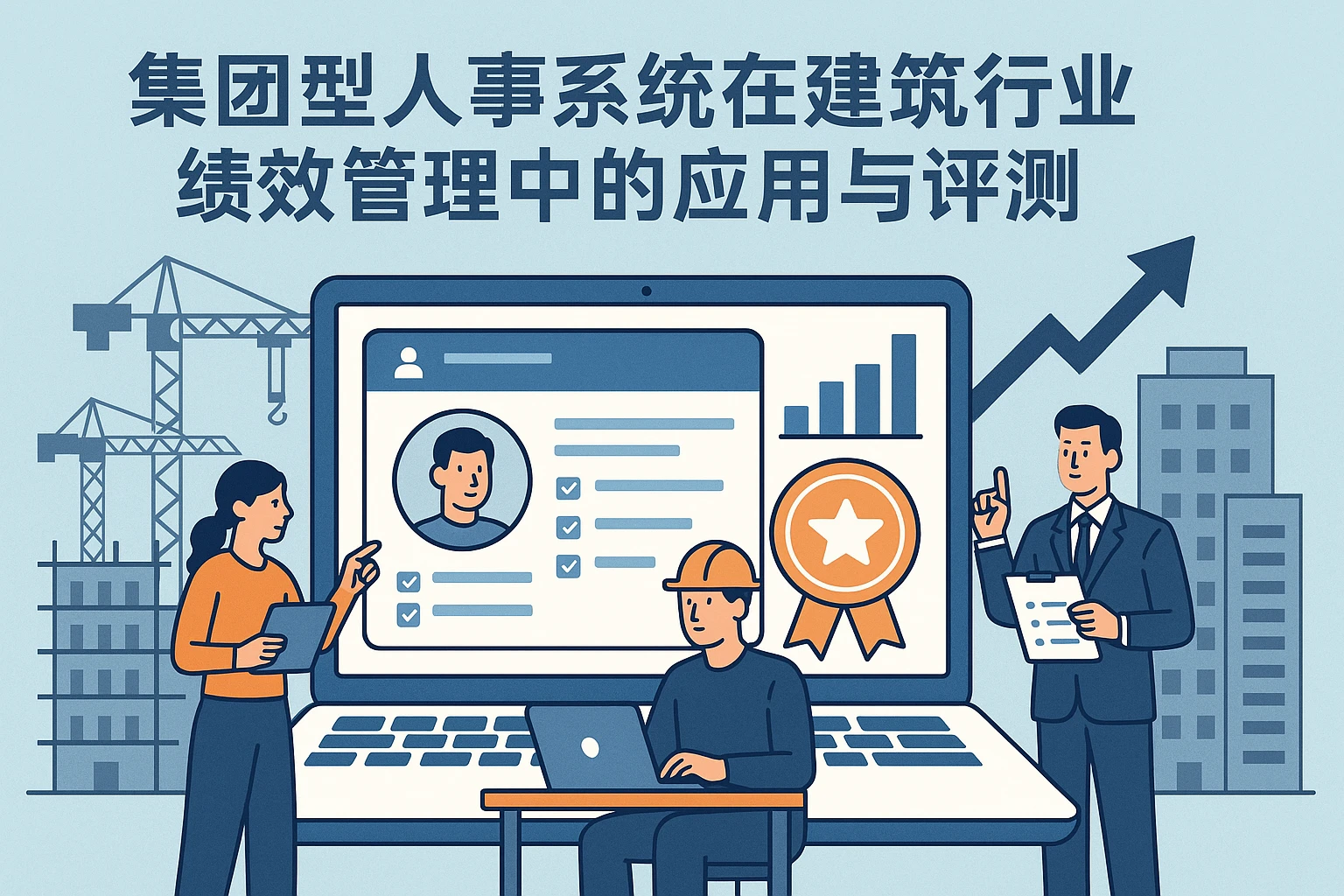 集团型人事系统在建筑行业绩效管理中的应用与评测