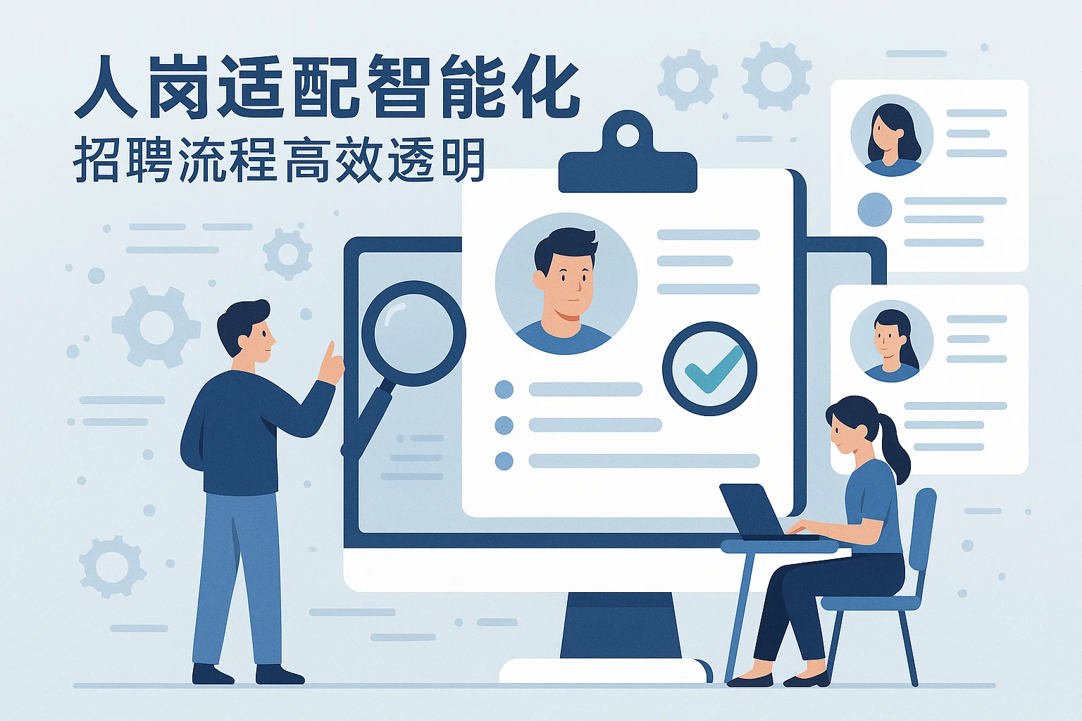 人岗适配智能化，招聘流程高效透明