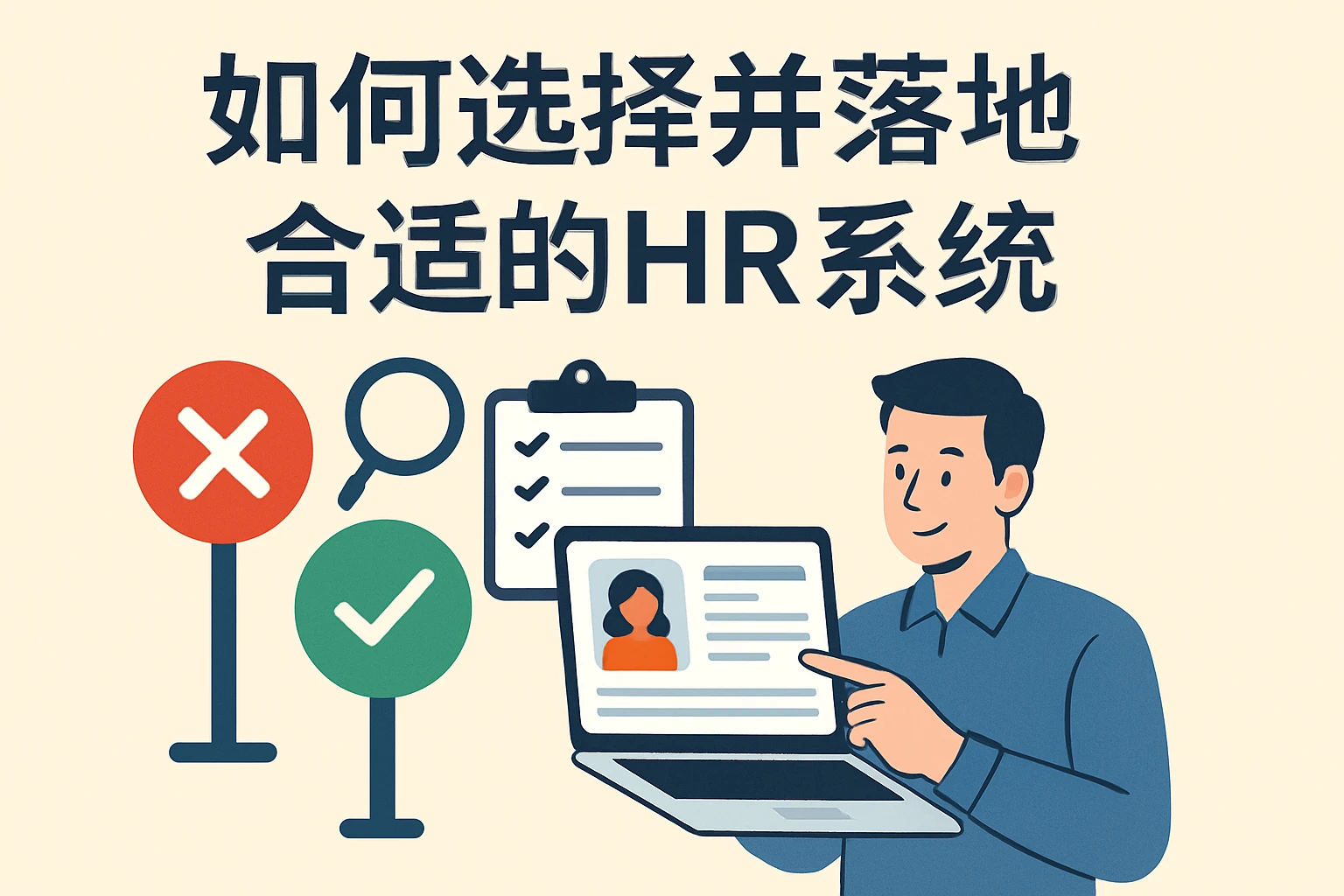 如何选择并落地合适的HR系统