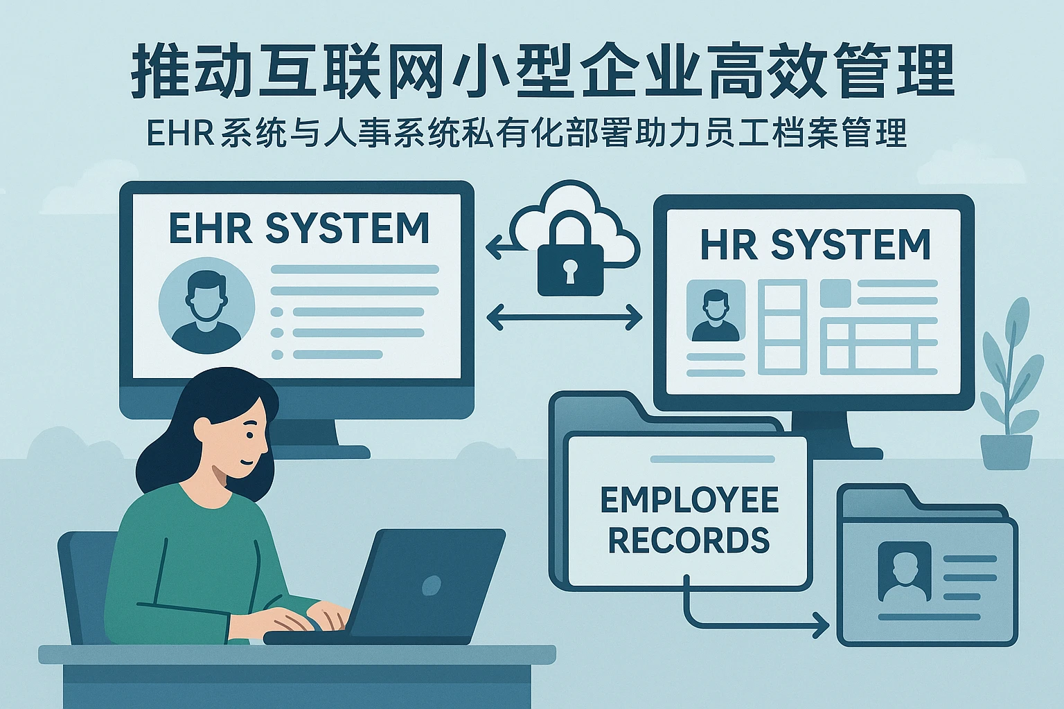 推动互联网小型企业高效管理：EHR系统与人事系统私有化部署助力员工档案管理
