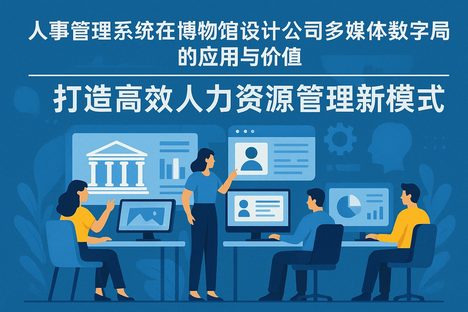 人事管理系统在博物馆设计公司多媒体数字视觉部的应用与价值——打造高效人力资源管理新模式