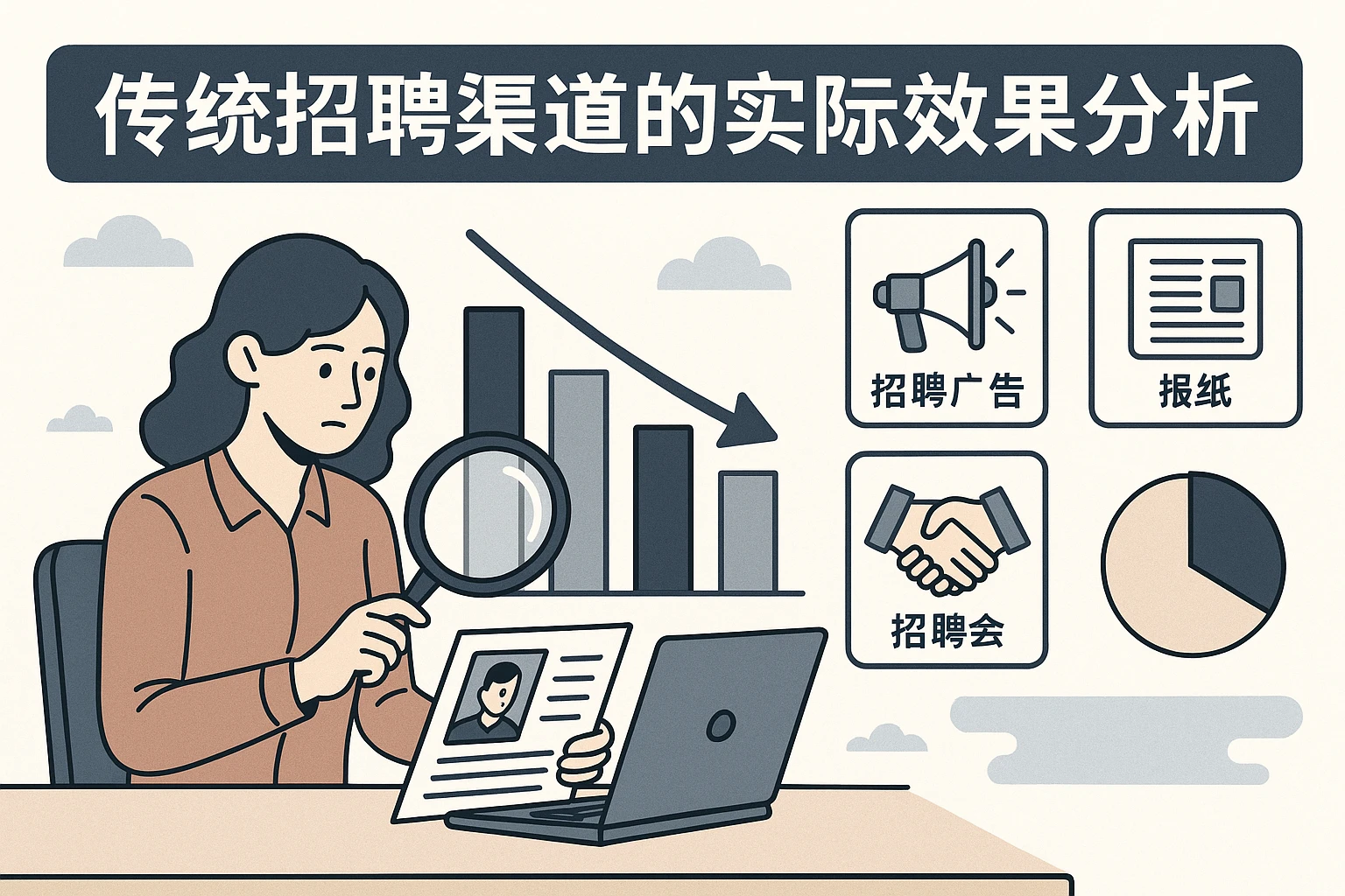 传统招聘渠道的实际效果分析