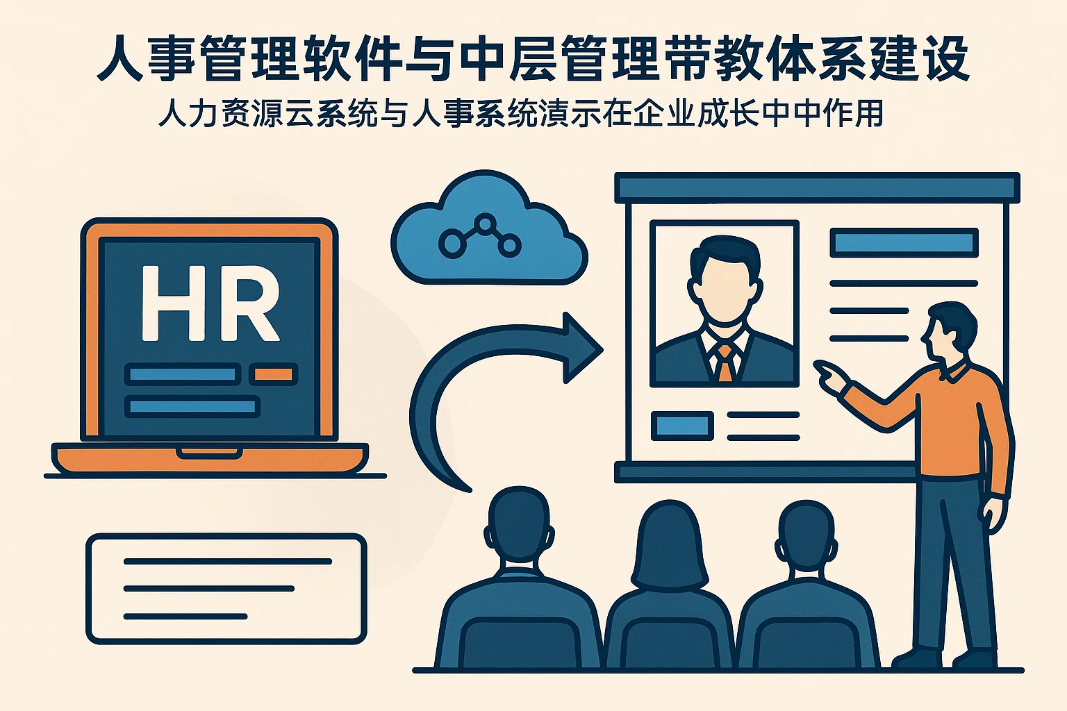 人事管理软件与中层管理带教体系建设：人力资源云系统与人事系统演示在企业成长中的作用