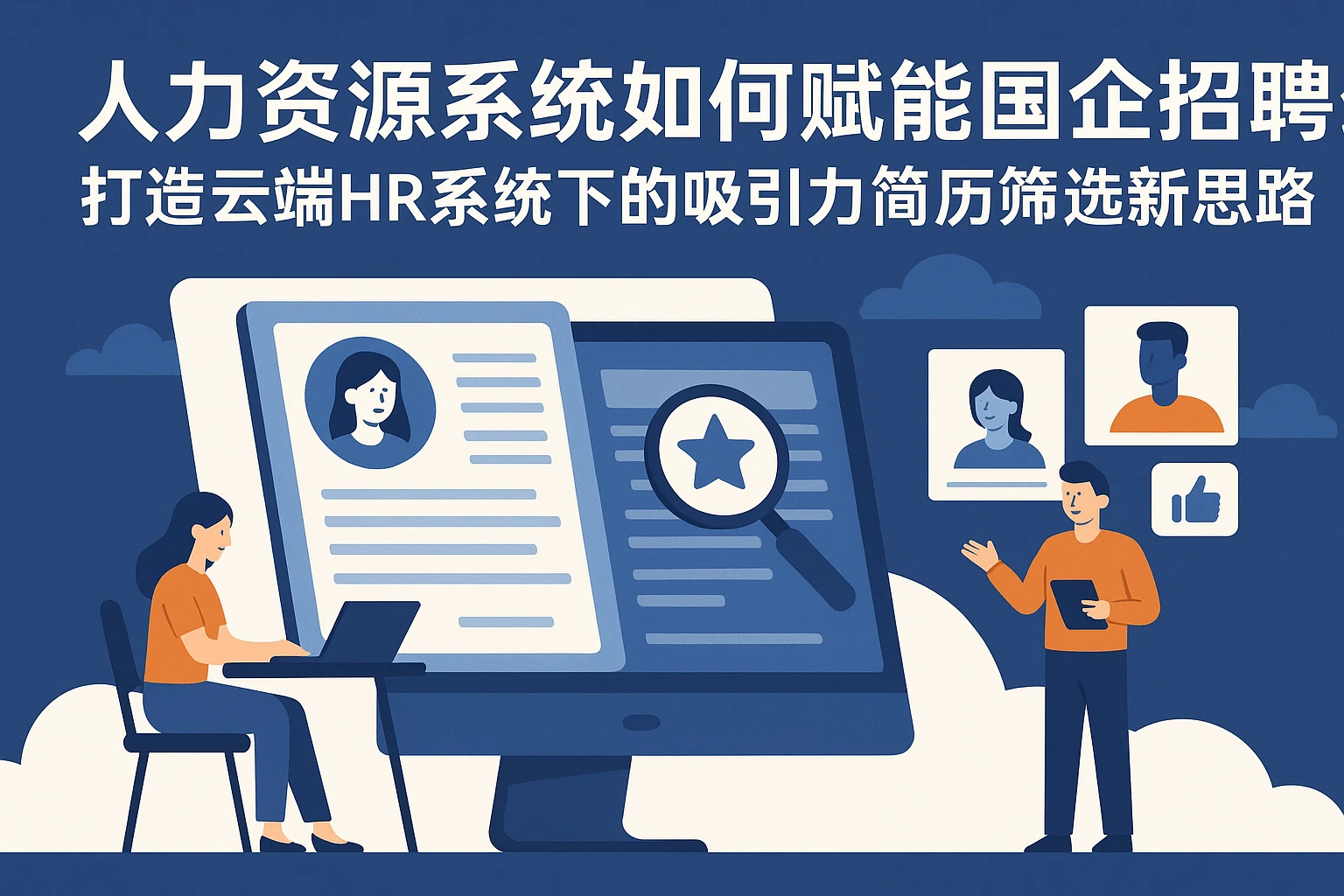 人力资源系统如何赋能国企招聘：打造云端HR系统下的吸引力简历筛选新思路