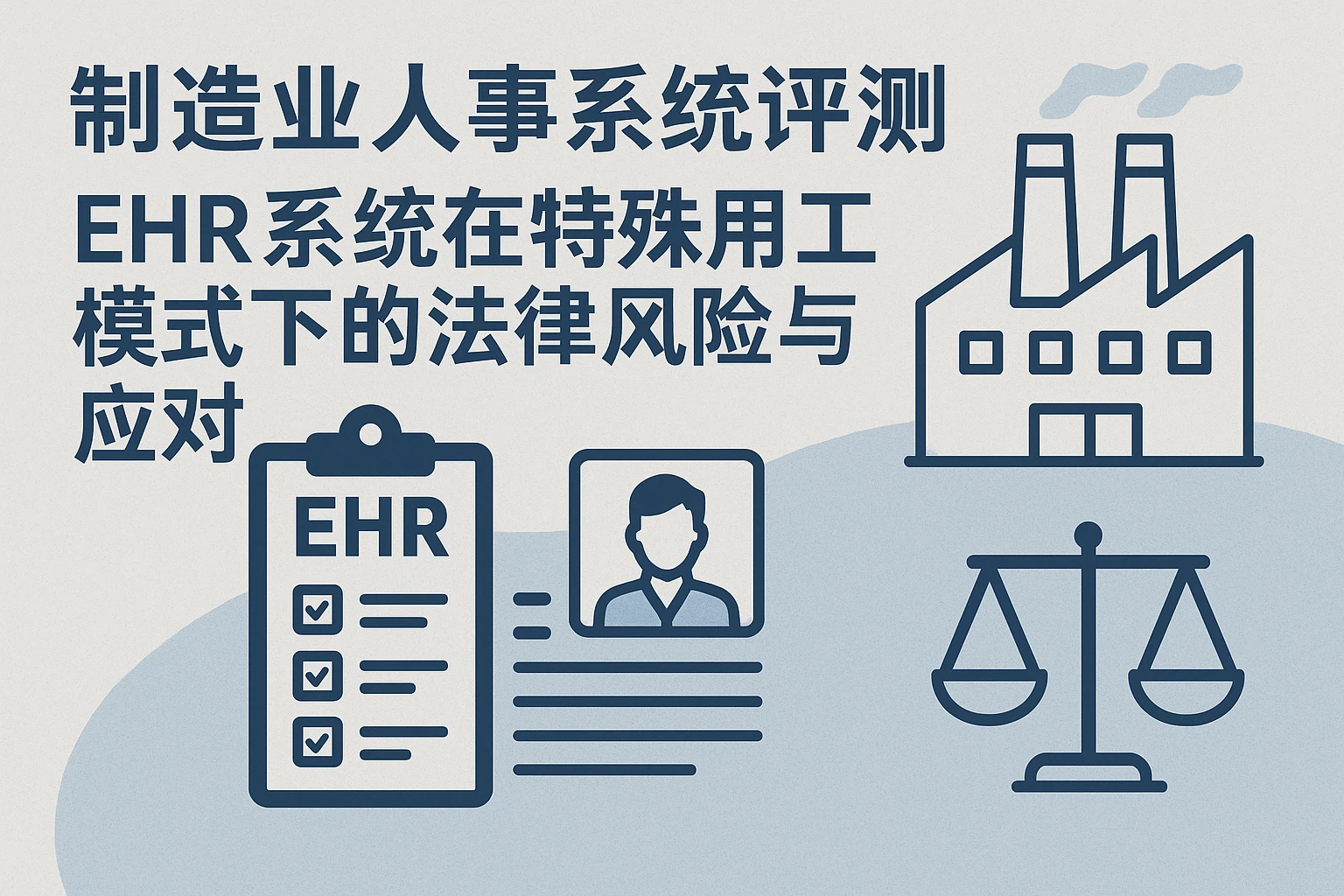 制造业人事系统评测:EHR系统在特殊用工模式下的法律风险与应对