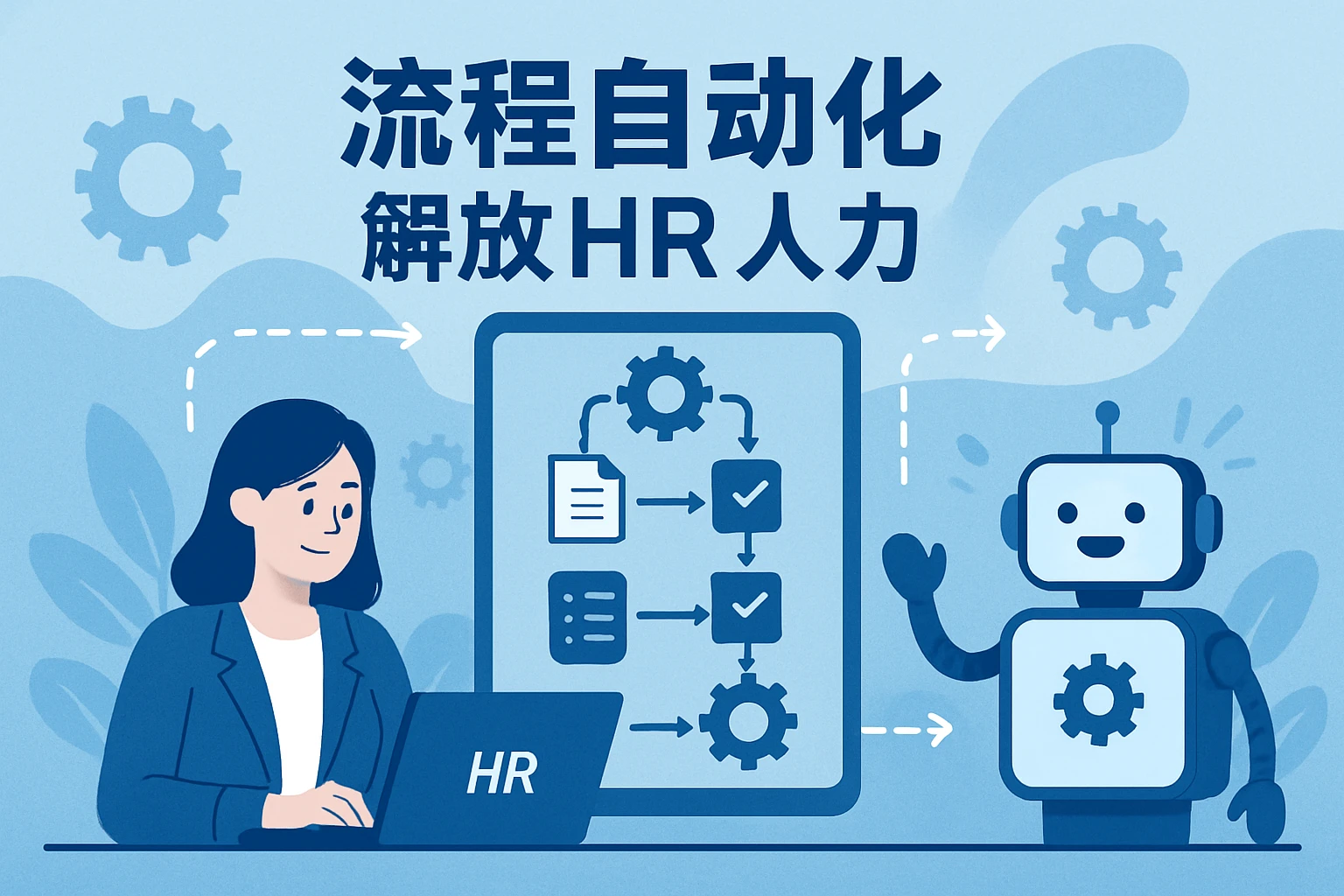 流程自动化，解放HR人力