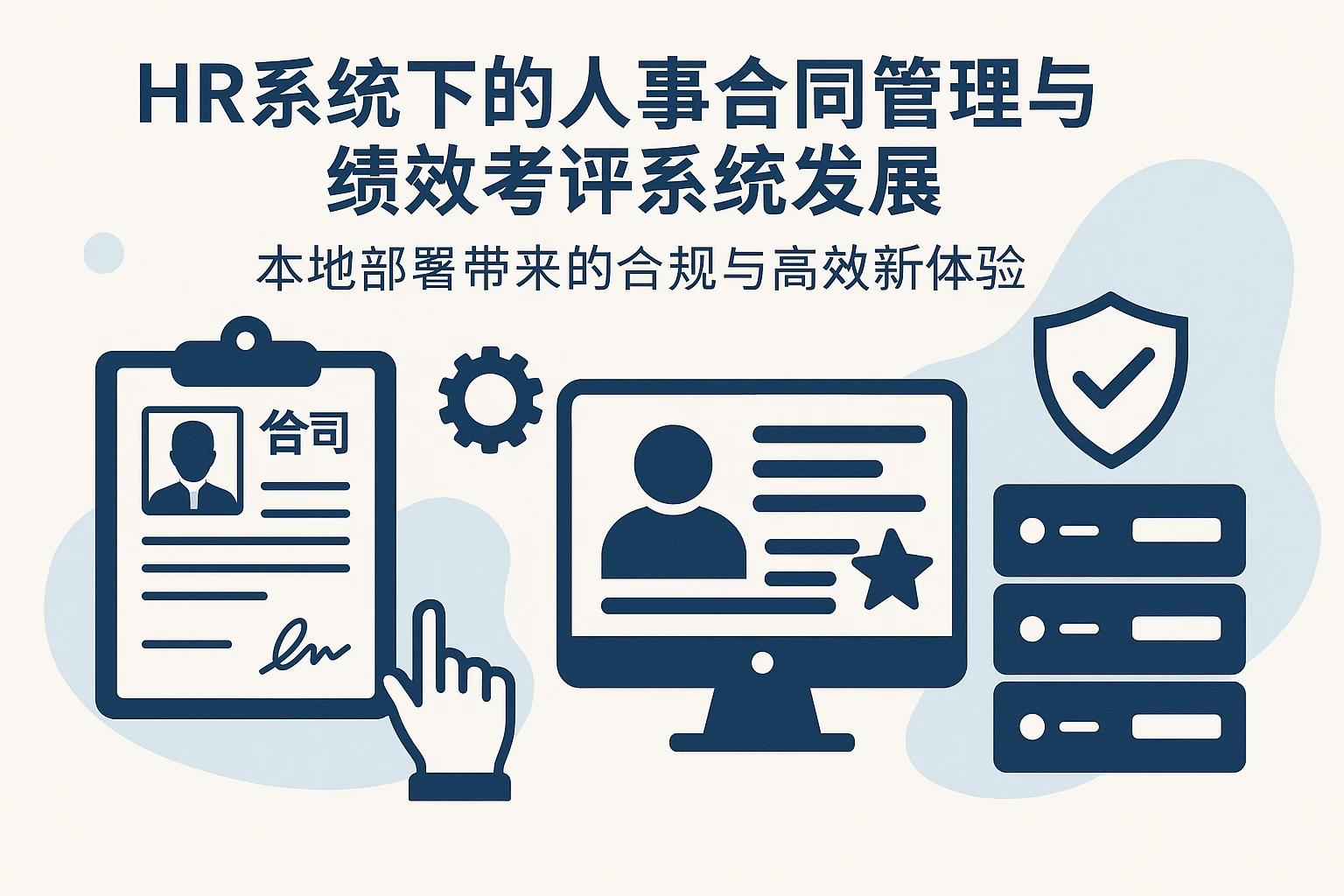 HR系统下的人事合同管理与绩效考评系统发展——本地部署带来的合规与高效新体验