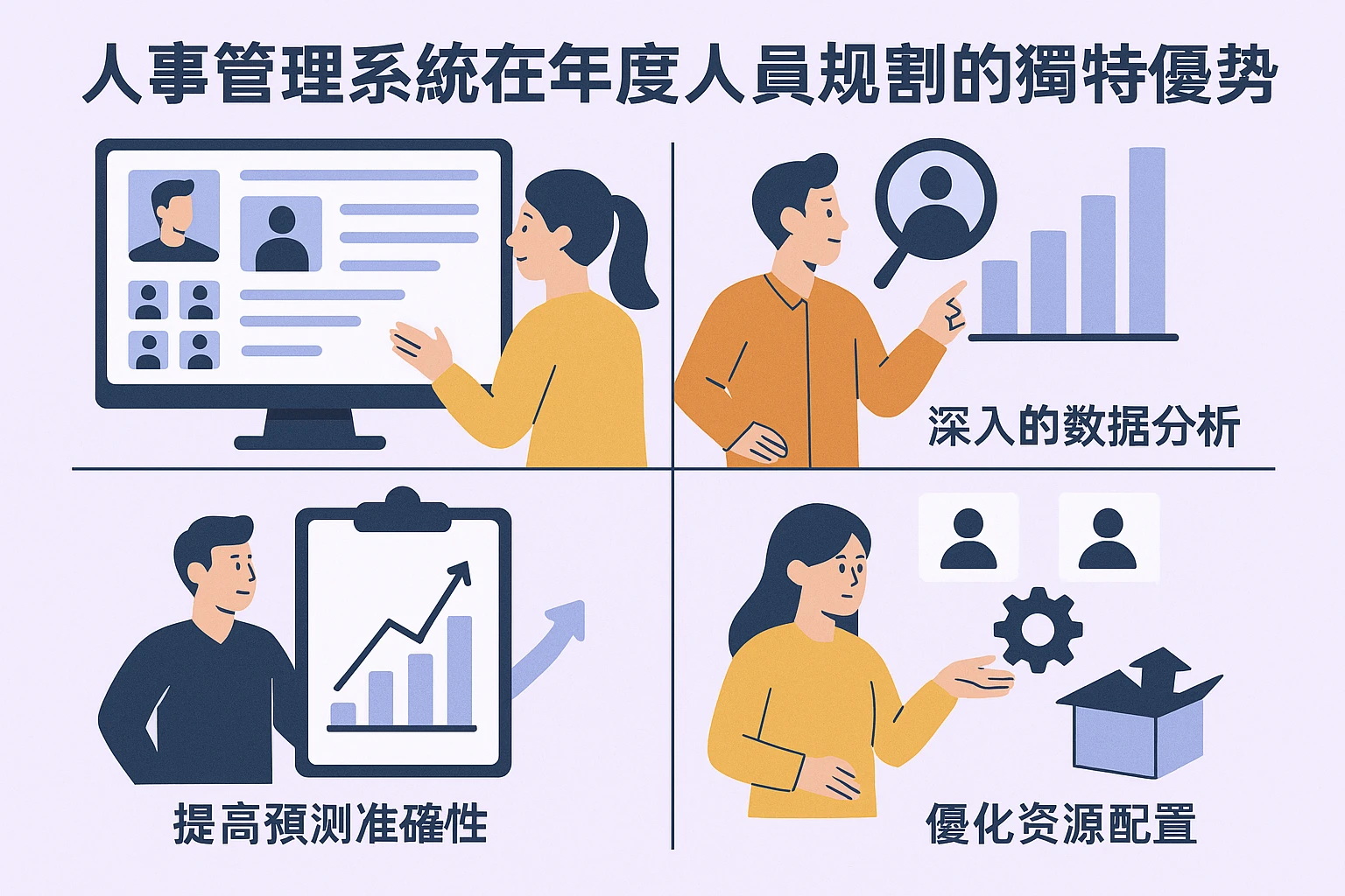 人事管理系统在年度人员规划中的独特优势