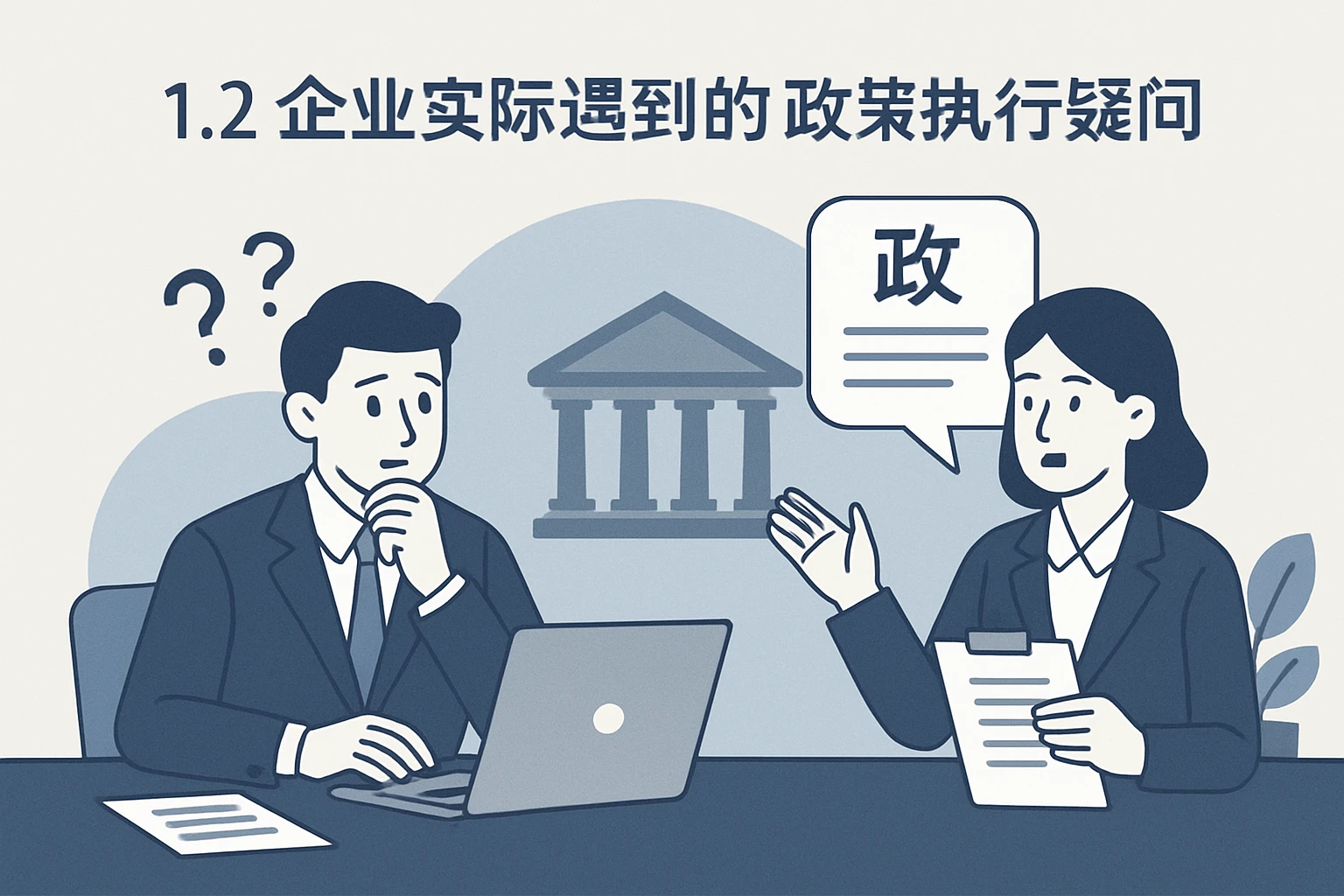 1.2 企业实际遇到的政策执行疑问