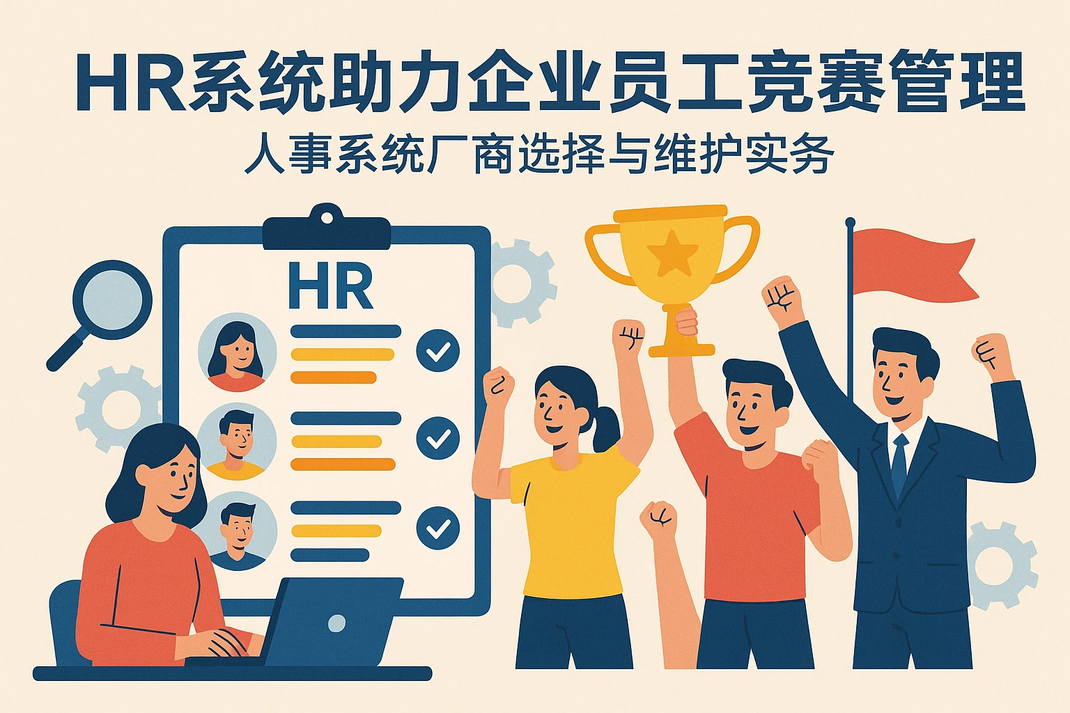 HR系统助力企业员工竞赛管理——人事系统厂商选择与维护实务
