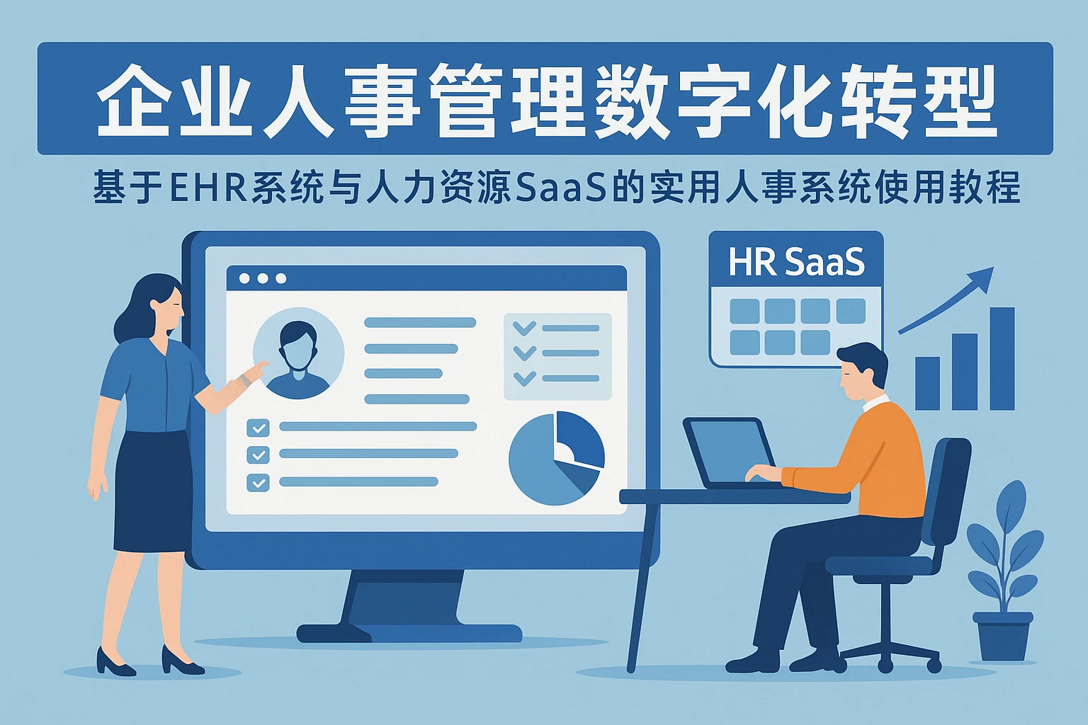 企业人事管理数字化转型：基于EHR系统与人力资源SaaS的实用人事系统使用教程