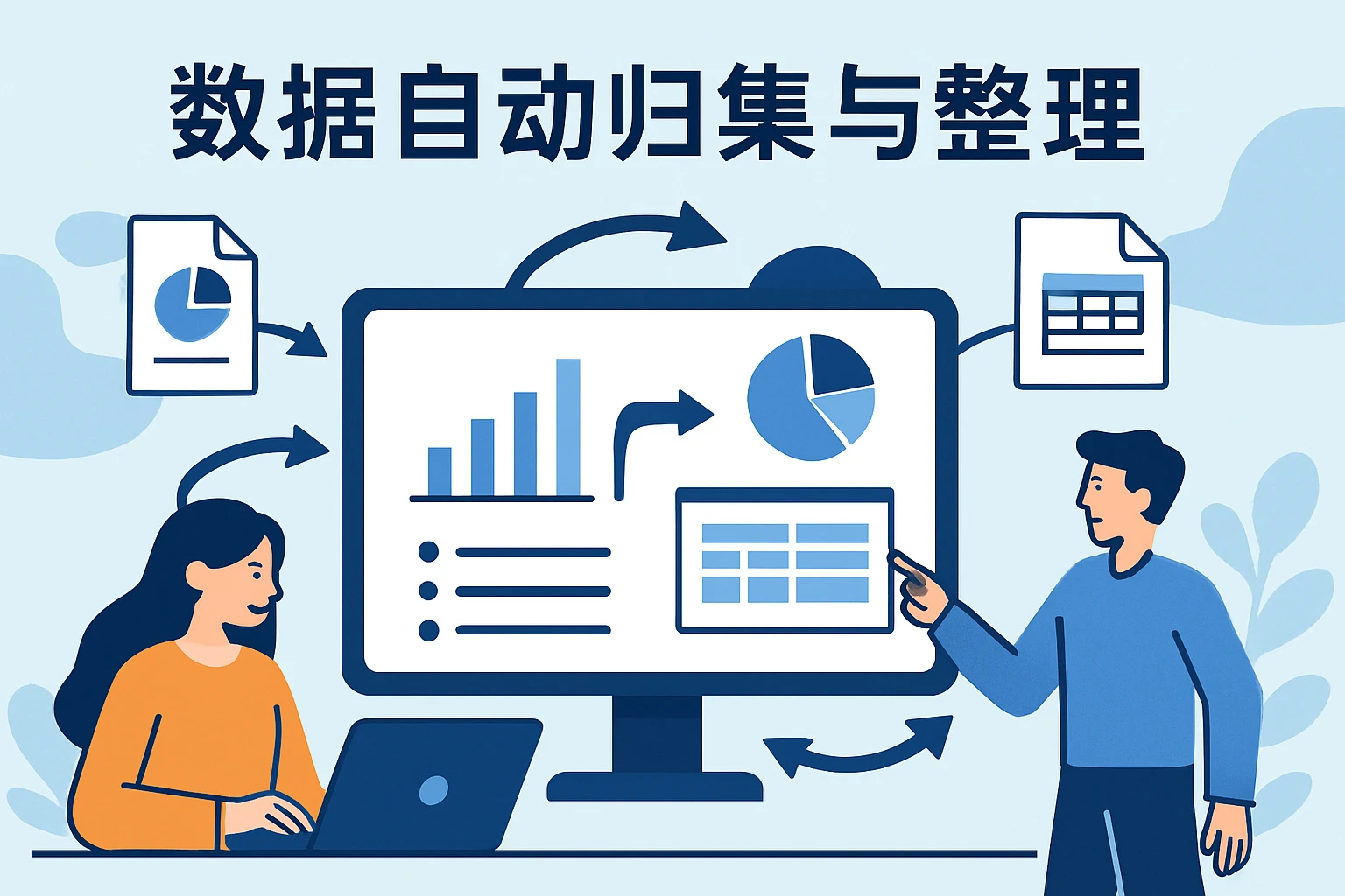 数据自动归集与整理