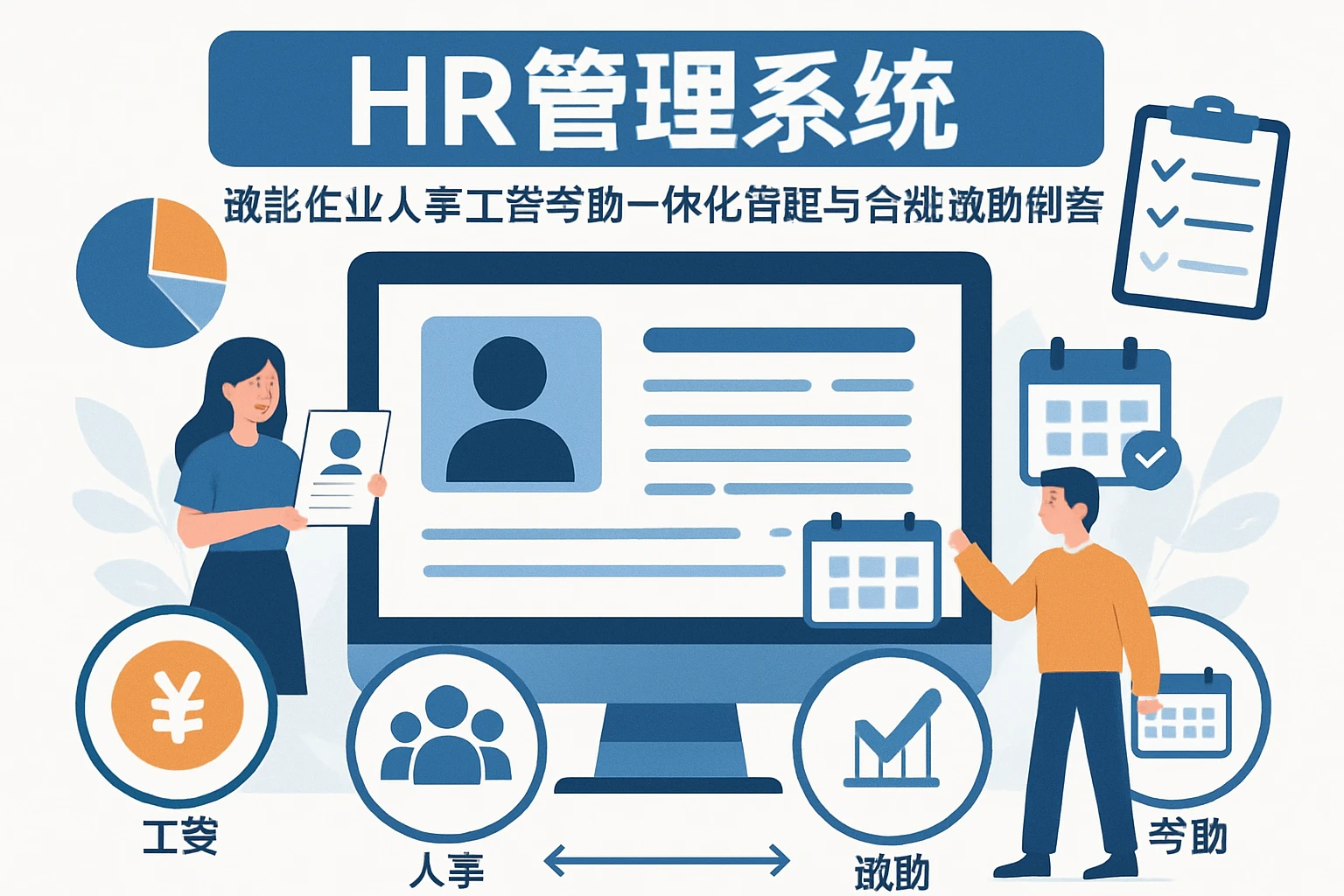 人力资源管理系统赋能企业人事工资考勤一体化管理与合规激励制度分析