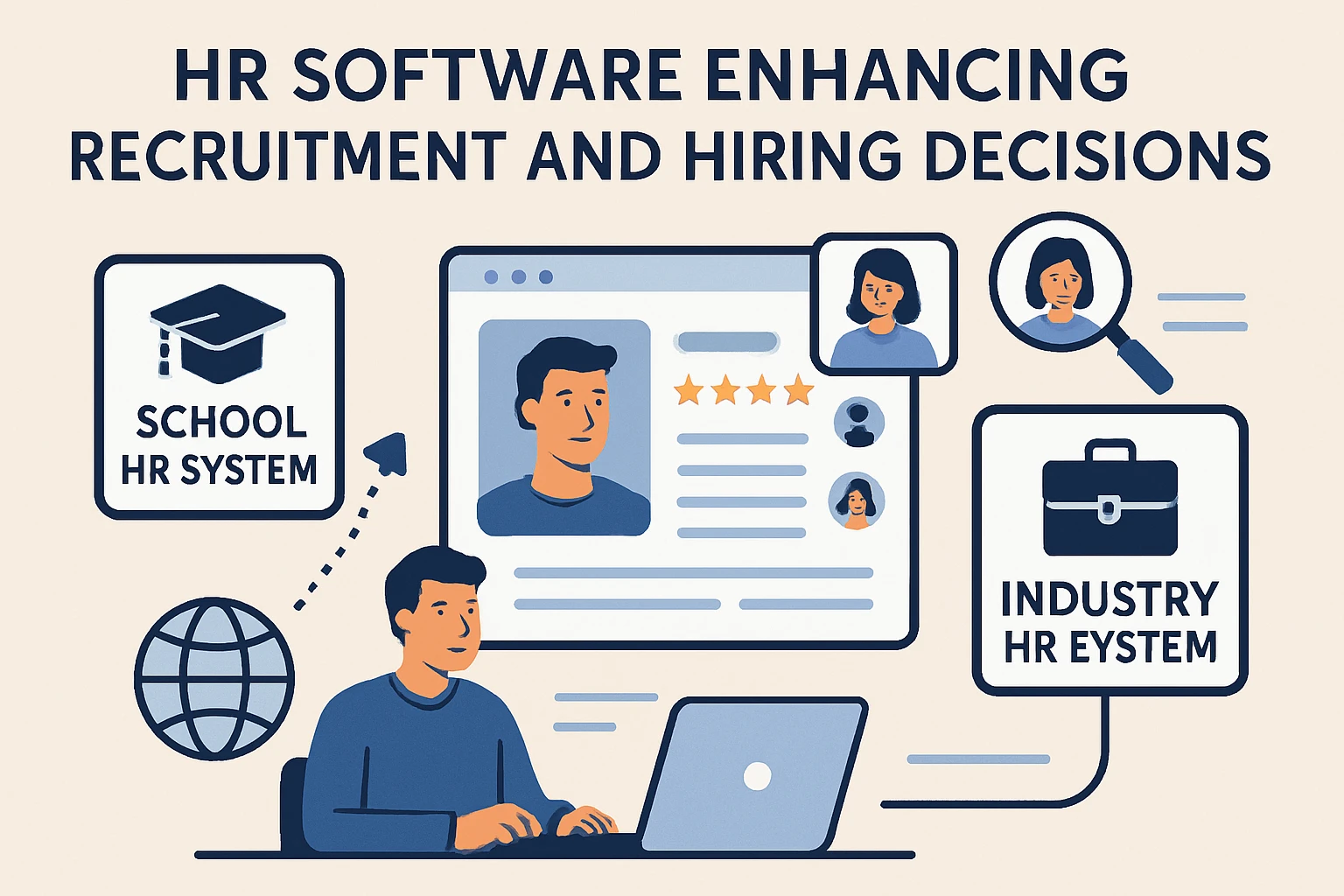 人事管理软件提升招聘与用人决策——学校人事管理系统与行业人事系统推荐