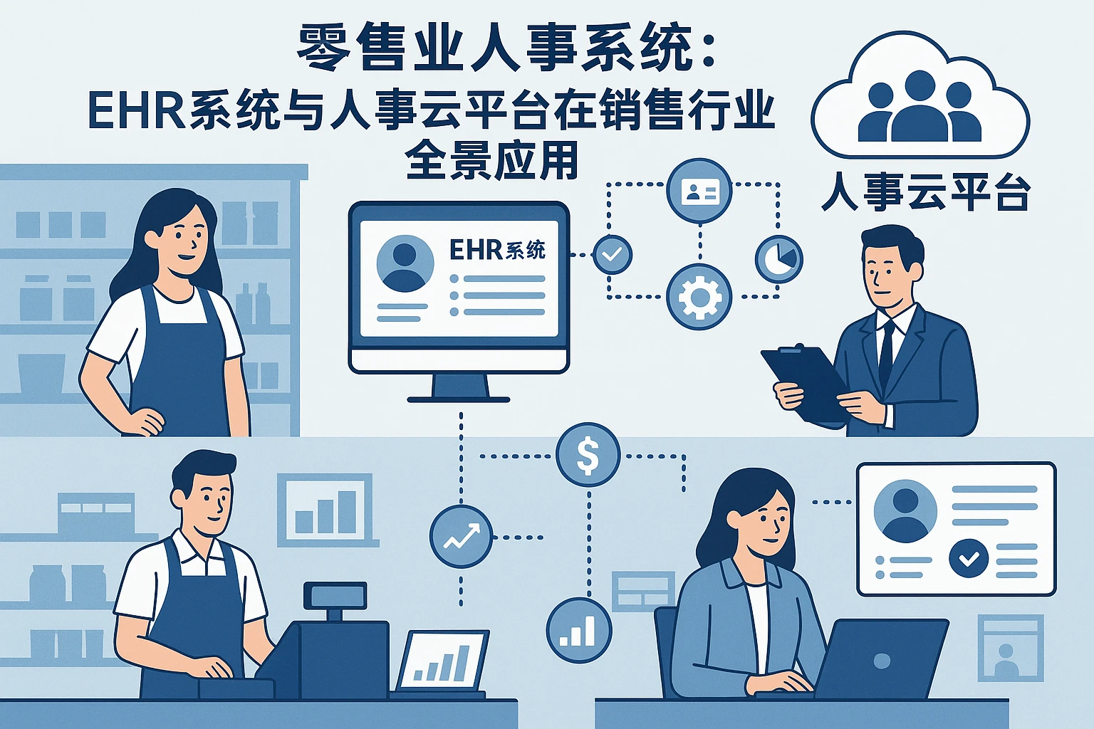 零售业人事系统：EHR系统与人事云平台在销售行业的全景应用