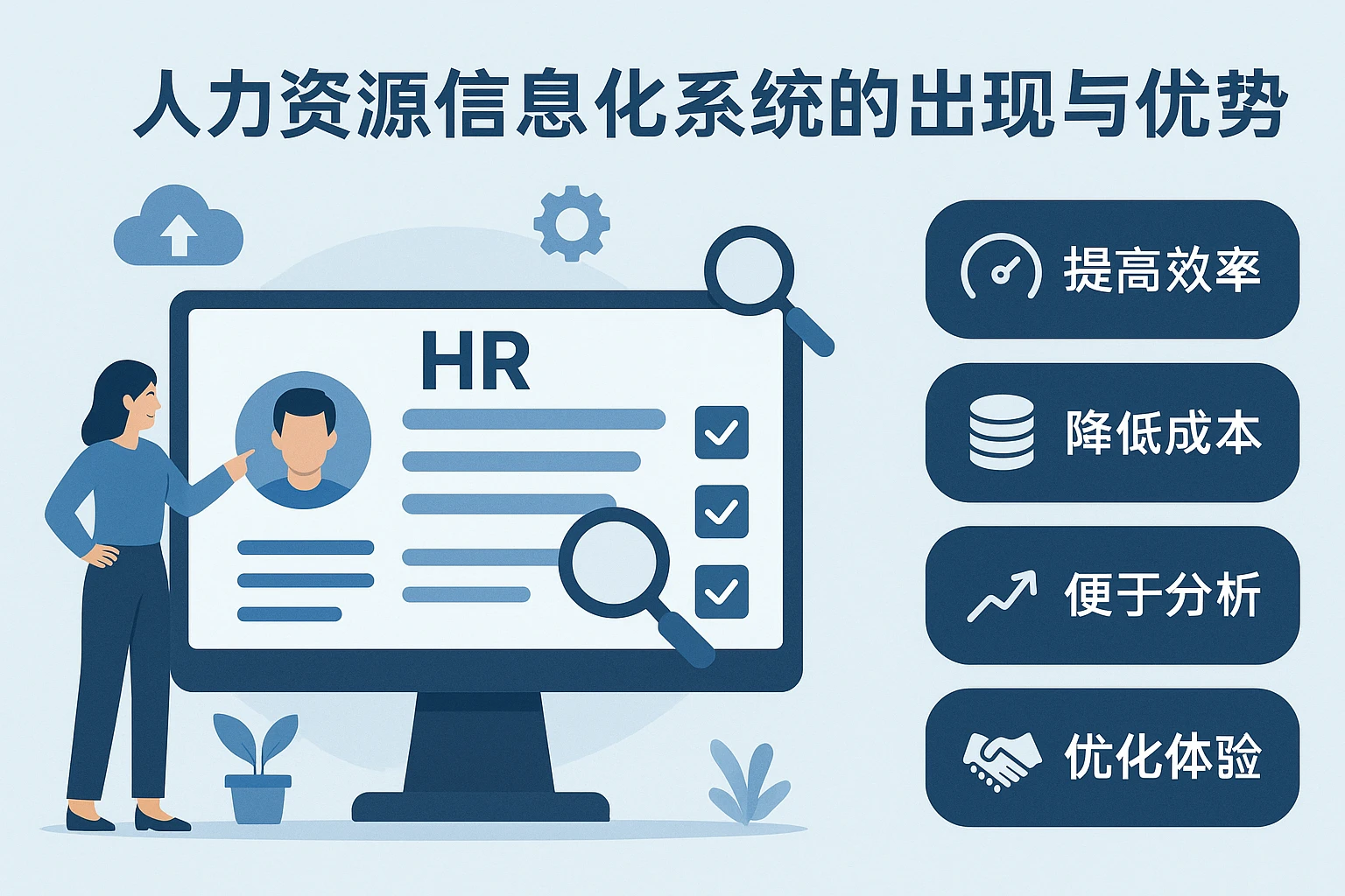 人力资源信息化系统的出现与优势