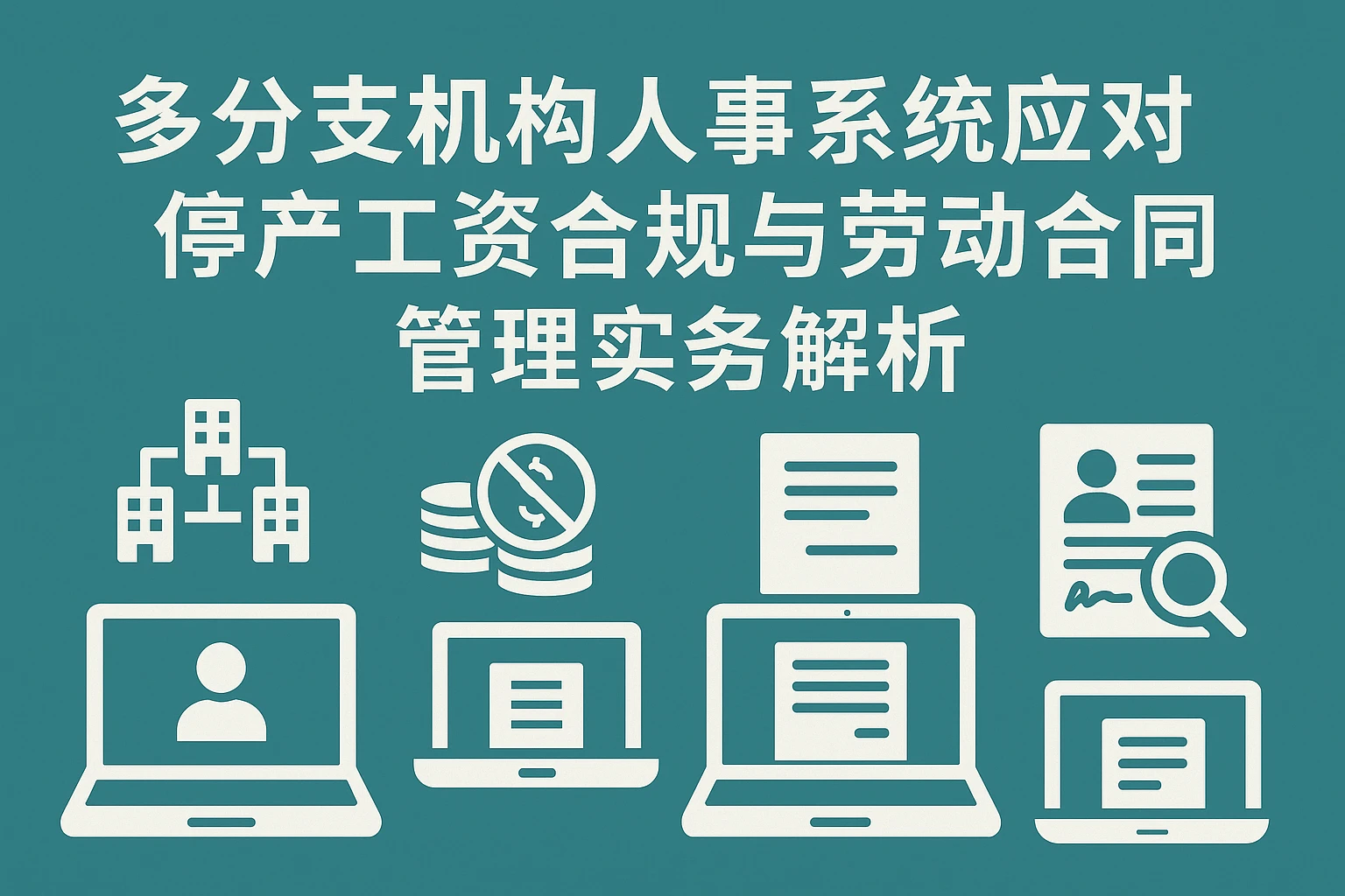多分支机构人事系统应对停产工资合规与劳动合同管理实务解析