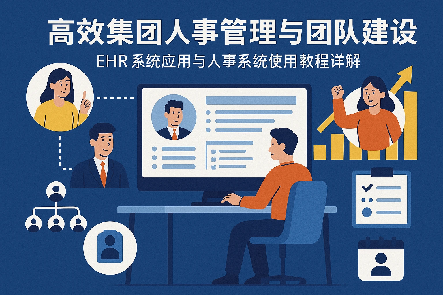 高效集团人事管理与团队建设——EHR系统应用与人事系统使用教程详解