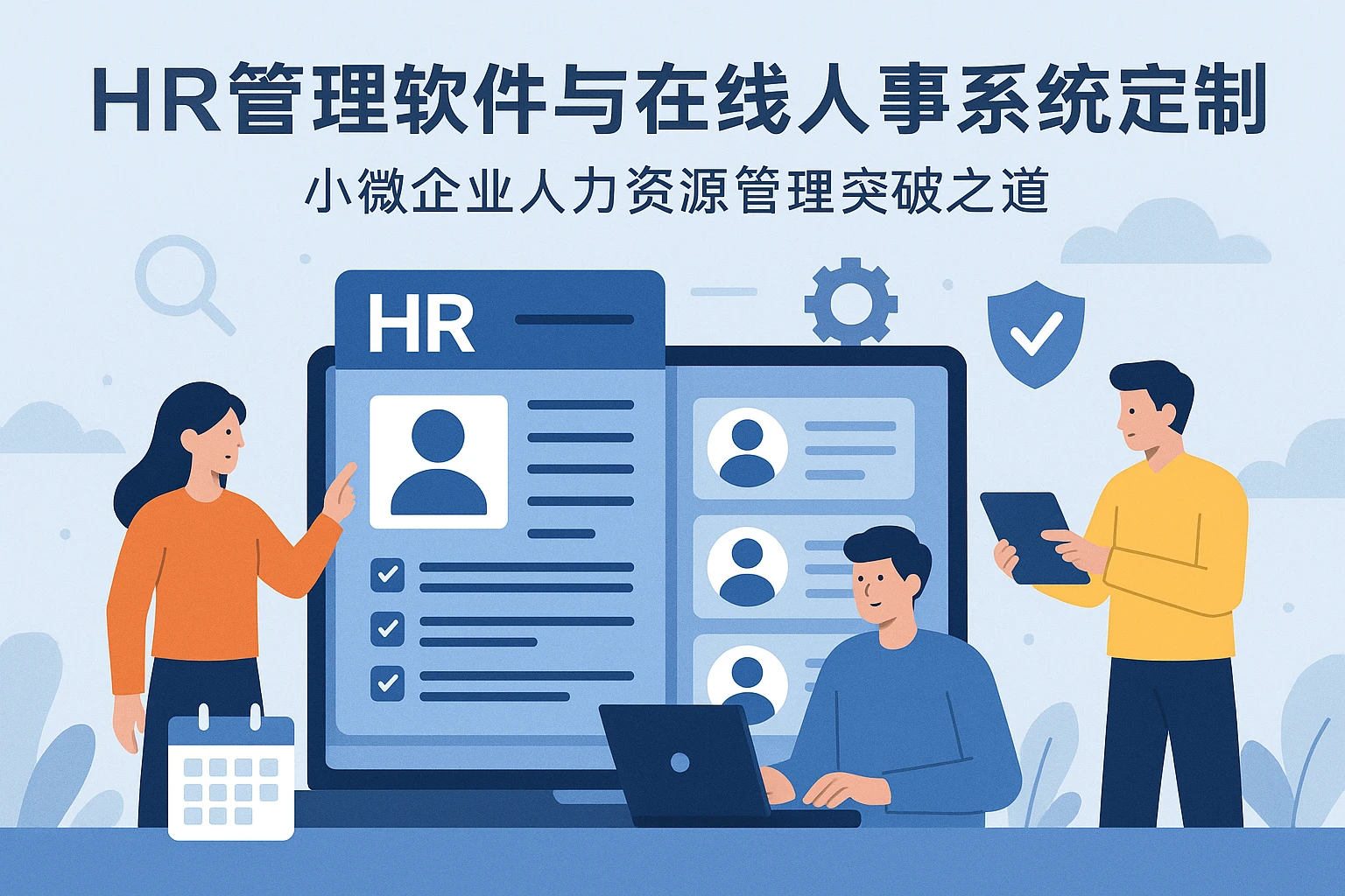 HR管理软件与在线人事系统定制开发：小微企业人力资源管理突破之道