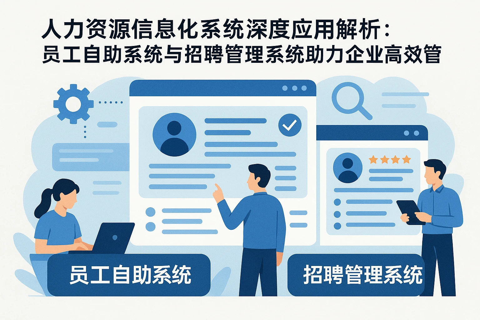 人力资源信息化系统深度应用解析：员工自助系统与招聘管理系统助力企业高效管理