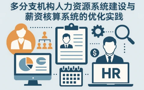多分支机构人力资源系统建设与薪资核算系统的优化实践