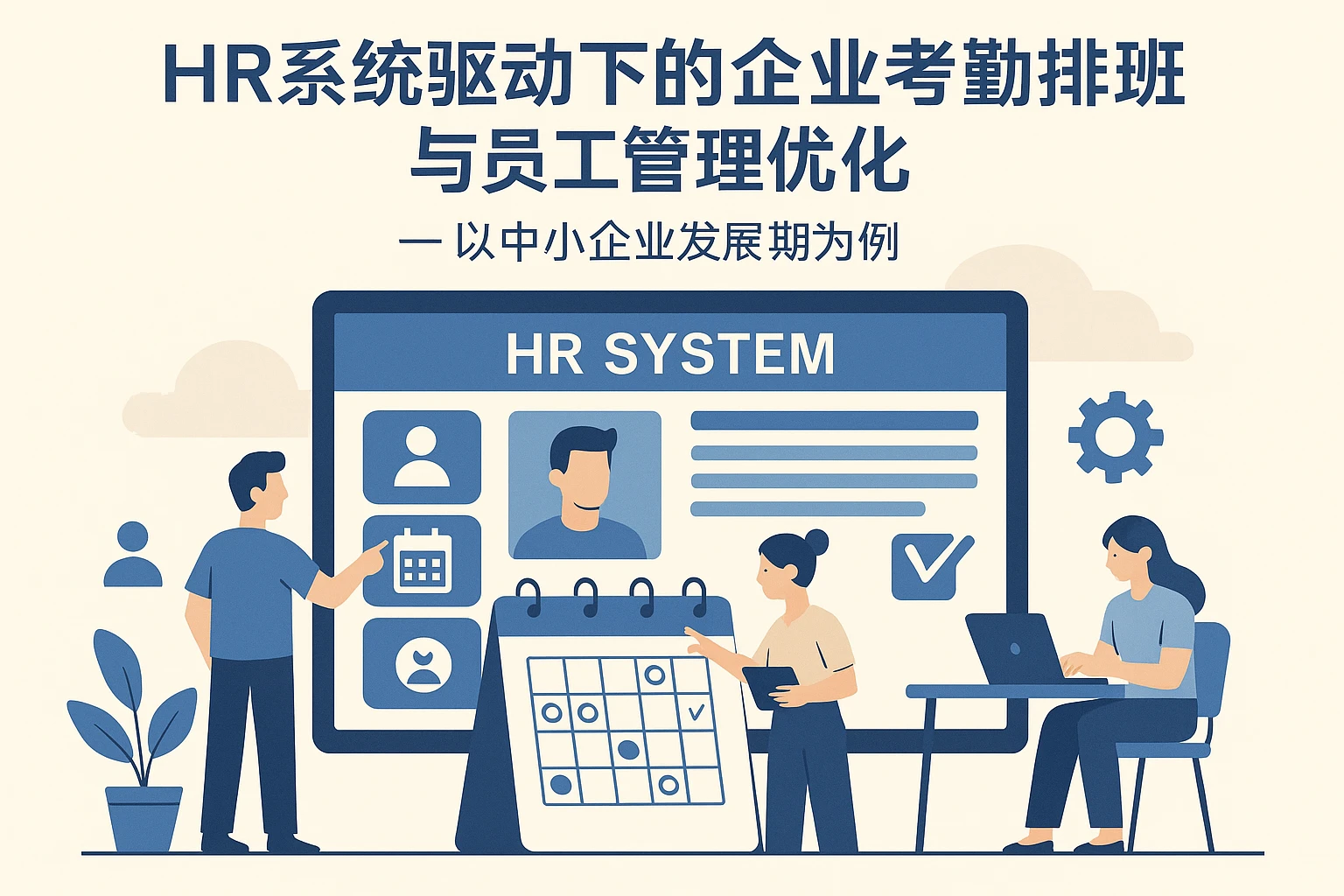 HR系统驱动下的企业考勤排班与员工管理优化——以中小企业发展期为例