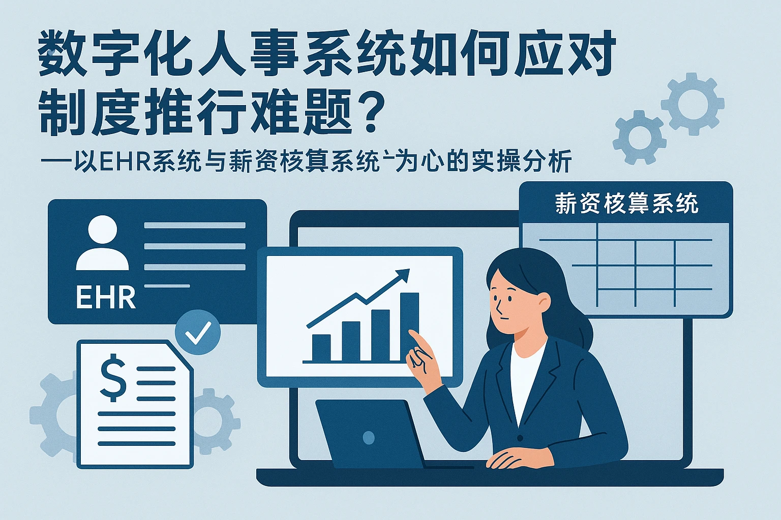 数字化人事系统如何应对制度推行难题？——以EHR系统与薪资核算系统为核心的实操分析